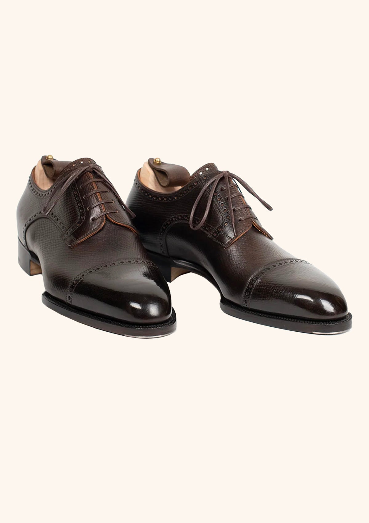 Stefano Bemer Derbies T5400 scarpe derby marrone captoe