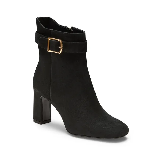 F.lli Rossetti 68334 stivaletto donna nero tacco 90 camoscio