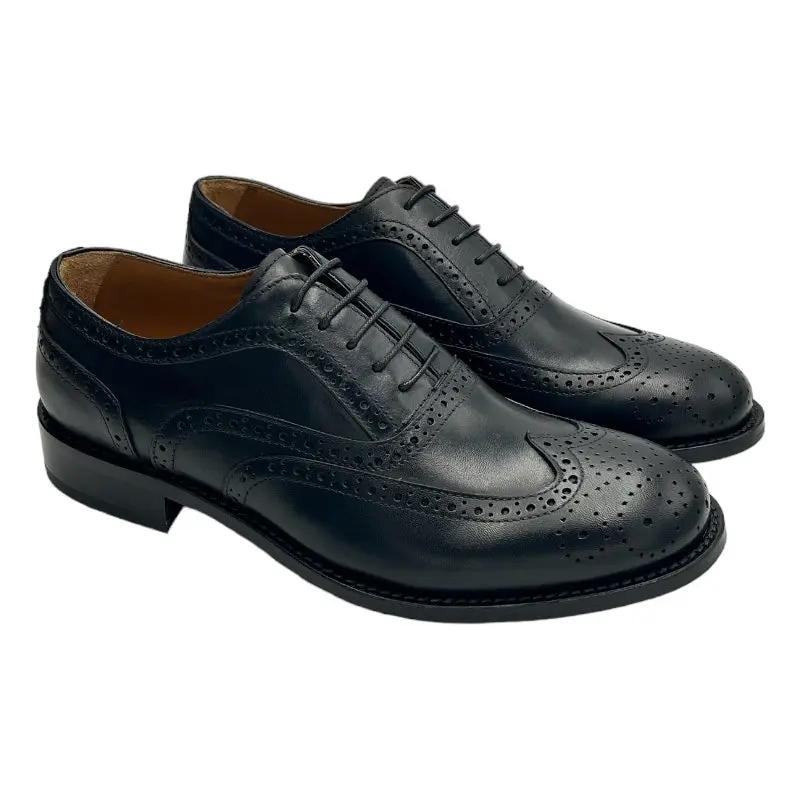 Sandro Barbera Stringate Uomo 44205 oxford nero vitello
