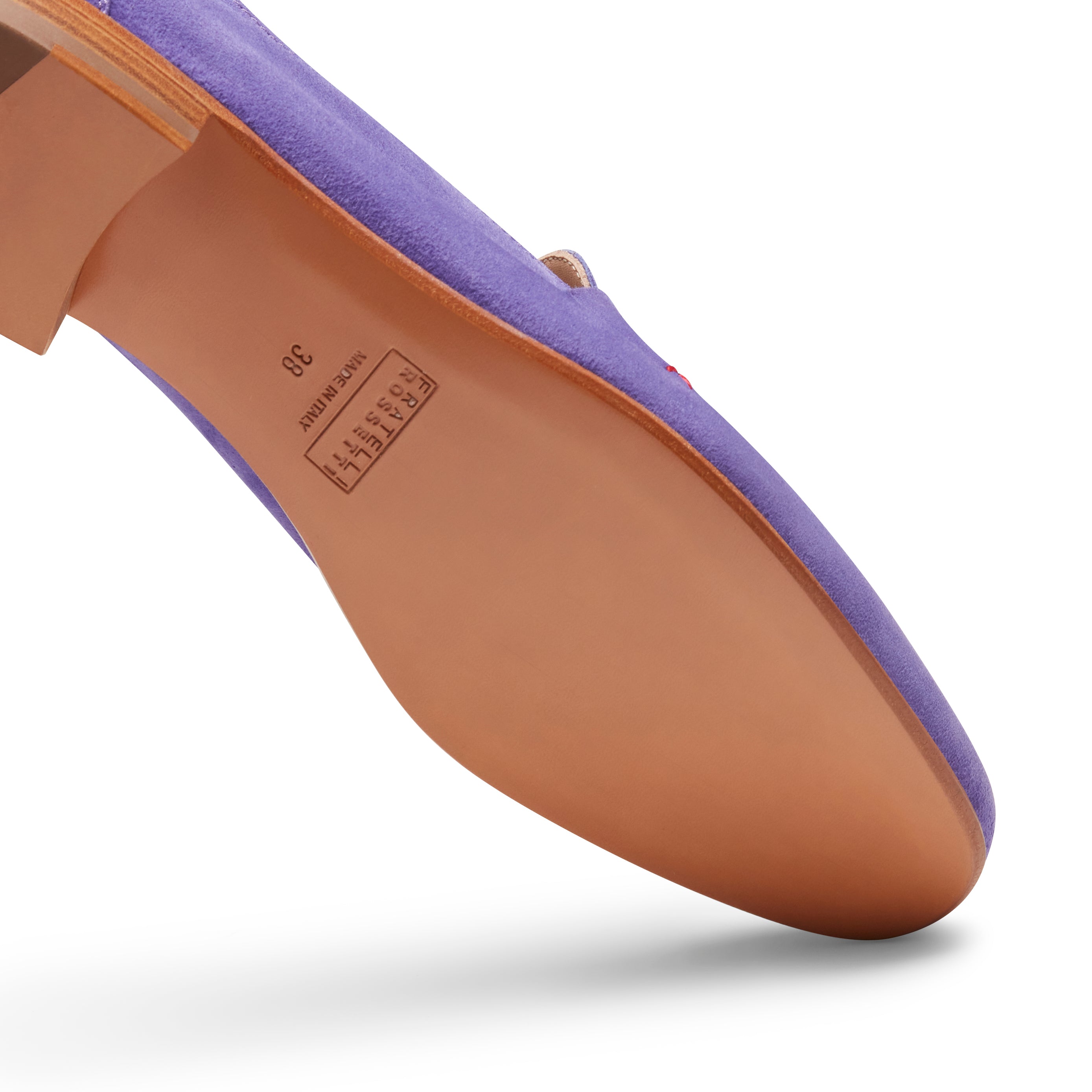 F.lli Rossetti Estate Mocassino Donna Suede Viola Leggero