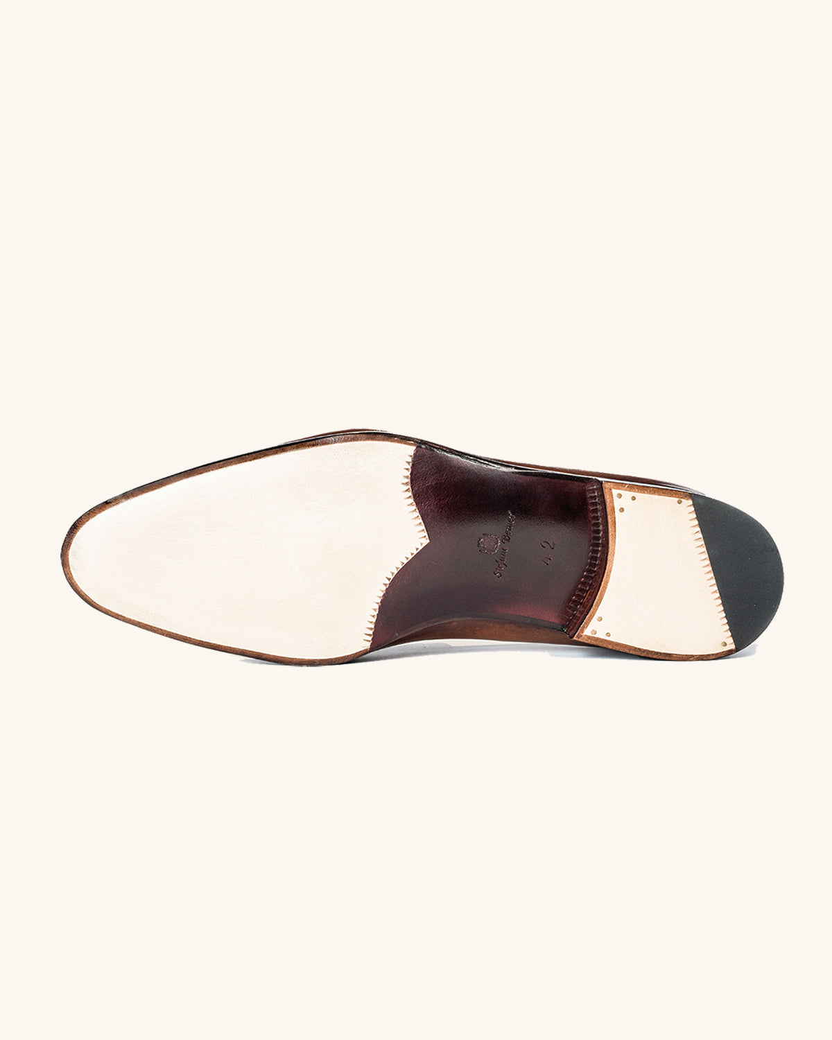 Stefano Bemer C1323 The AK loafer uomo cognac canguro