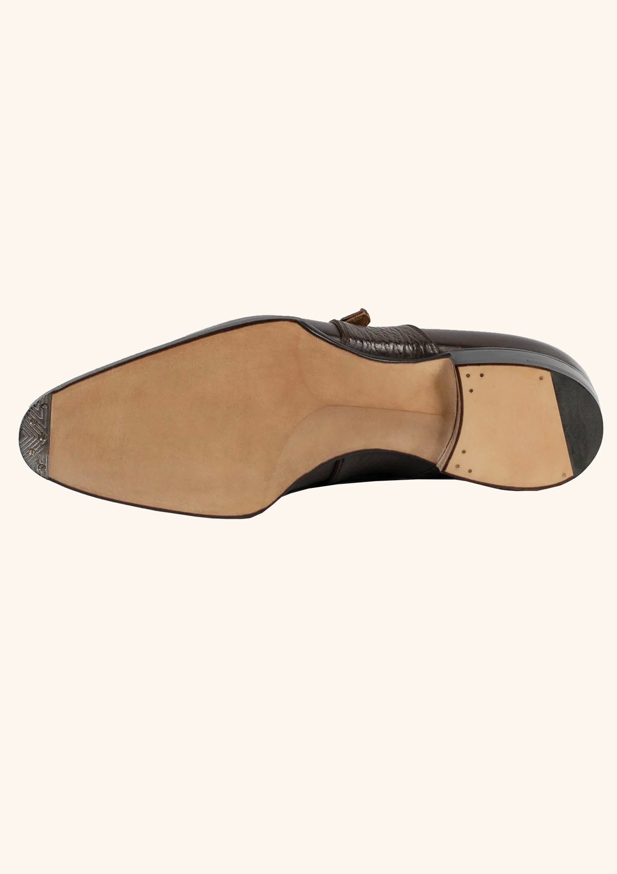 Stefano Bemer Monks T2200 monk uomo vitello testa moro 42