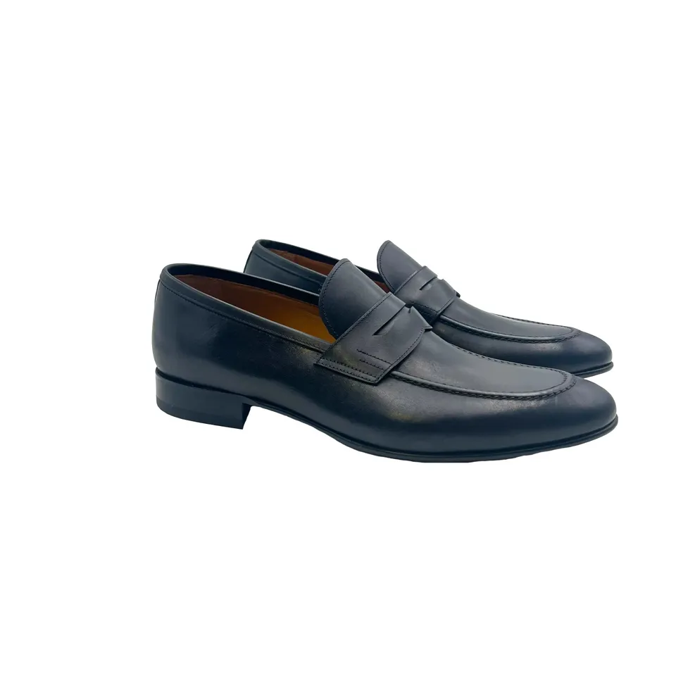 Sandro Barbera & Figli 4228 Mocassino Penny Nero Vitello