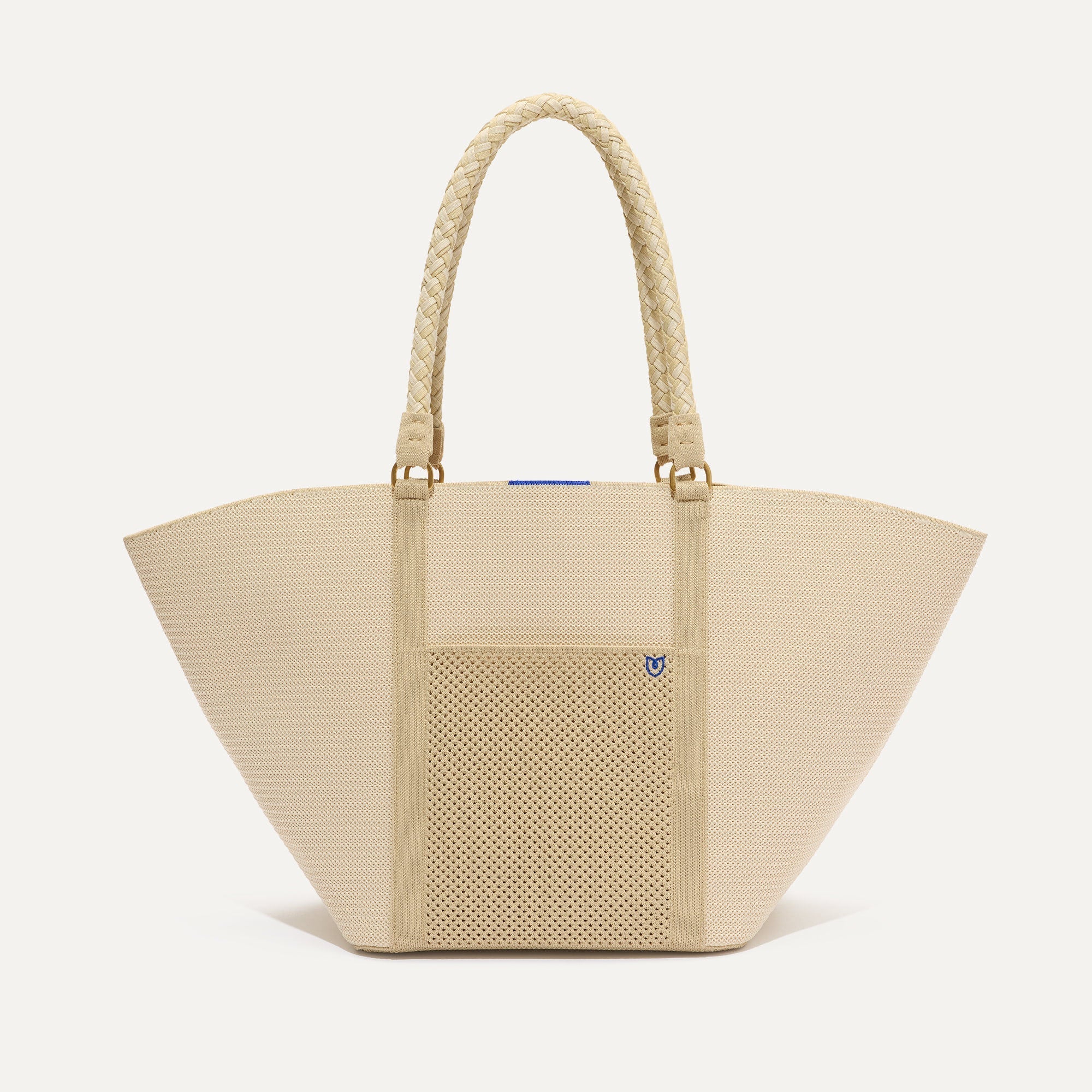 Rothy's The Summer Tote borsa Toffee Chevron estiva