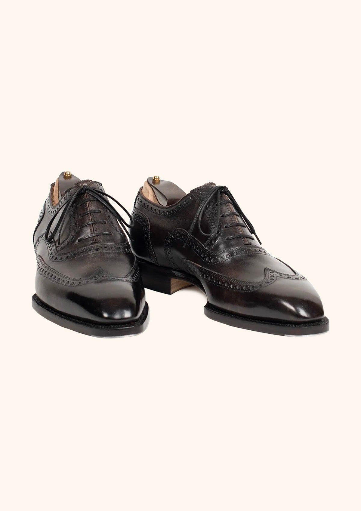 Stefano Bemer Oxfords T6351 francesine brogue acciaio