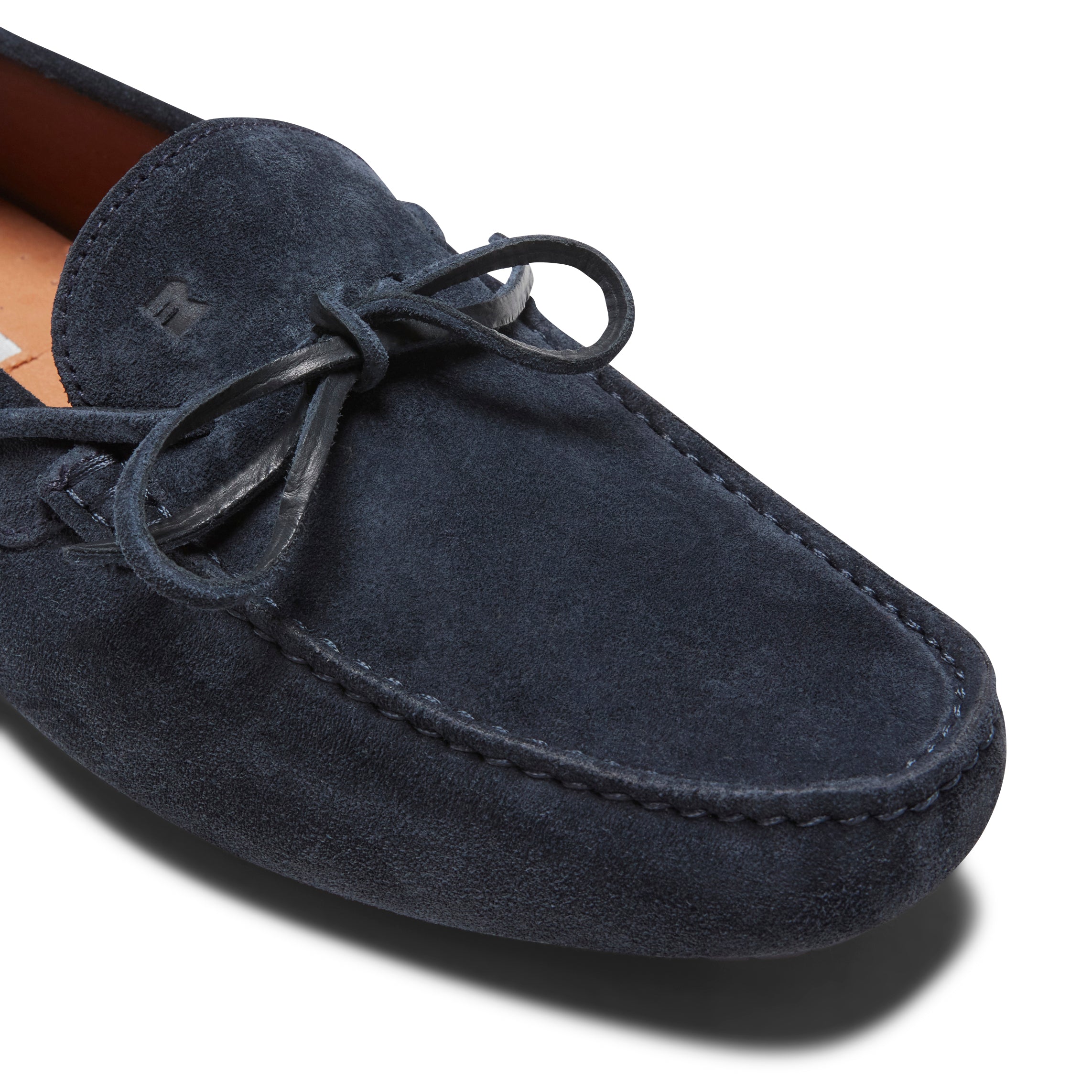 F.lli Rossetti 28138 mocassino Driver suede blu marine