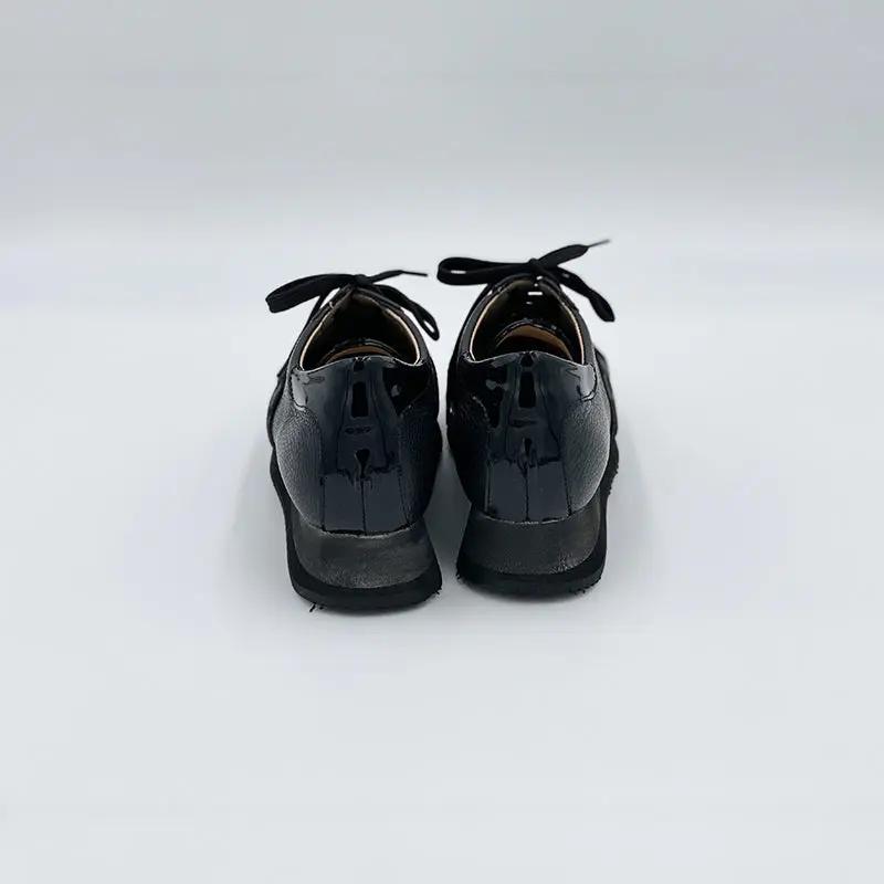 Sandro Barbera Sneakers Donna Bottalato Sneakers Nero Pelle