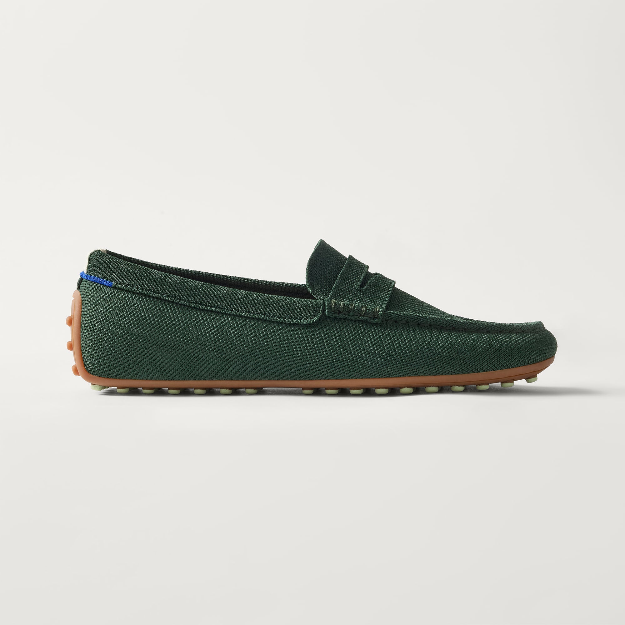 Rothy's The Men's Driver mocassino uomo Dark Green knit