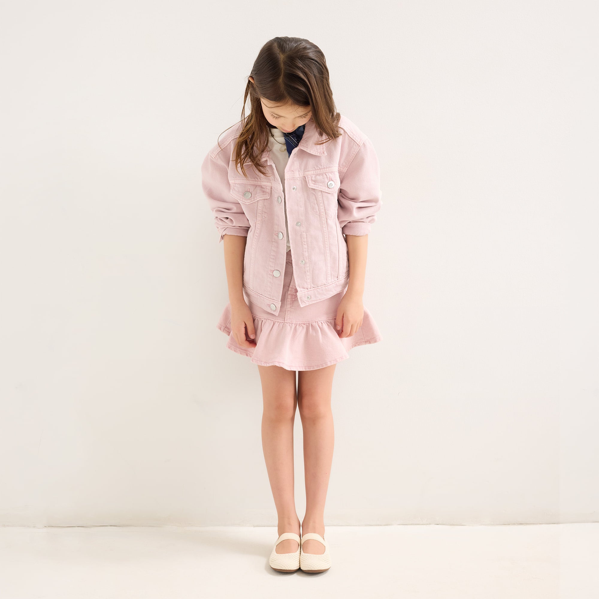 Rothy's The Kids Mary Jane ballerine White Open-Knit