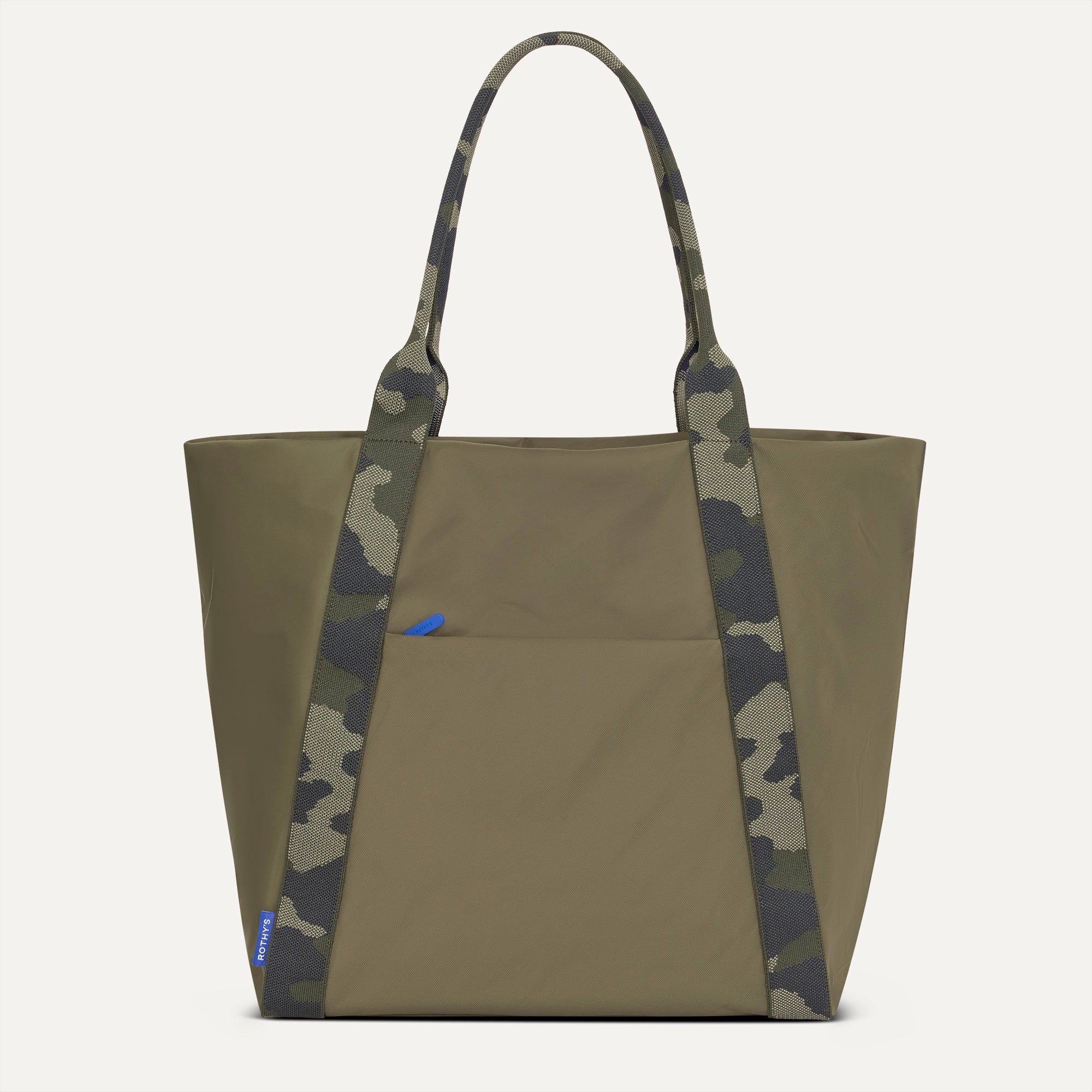 Rothy's The Travel Tote borsa viaggio Forest verde laptop 16"