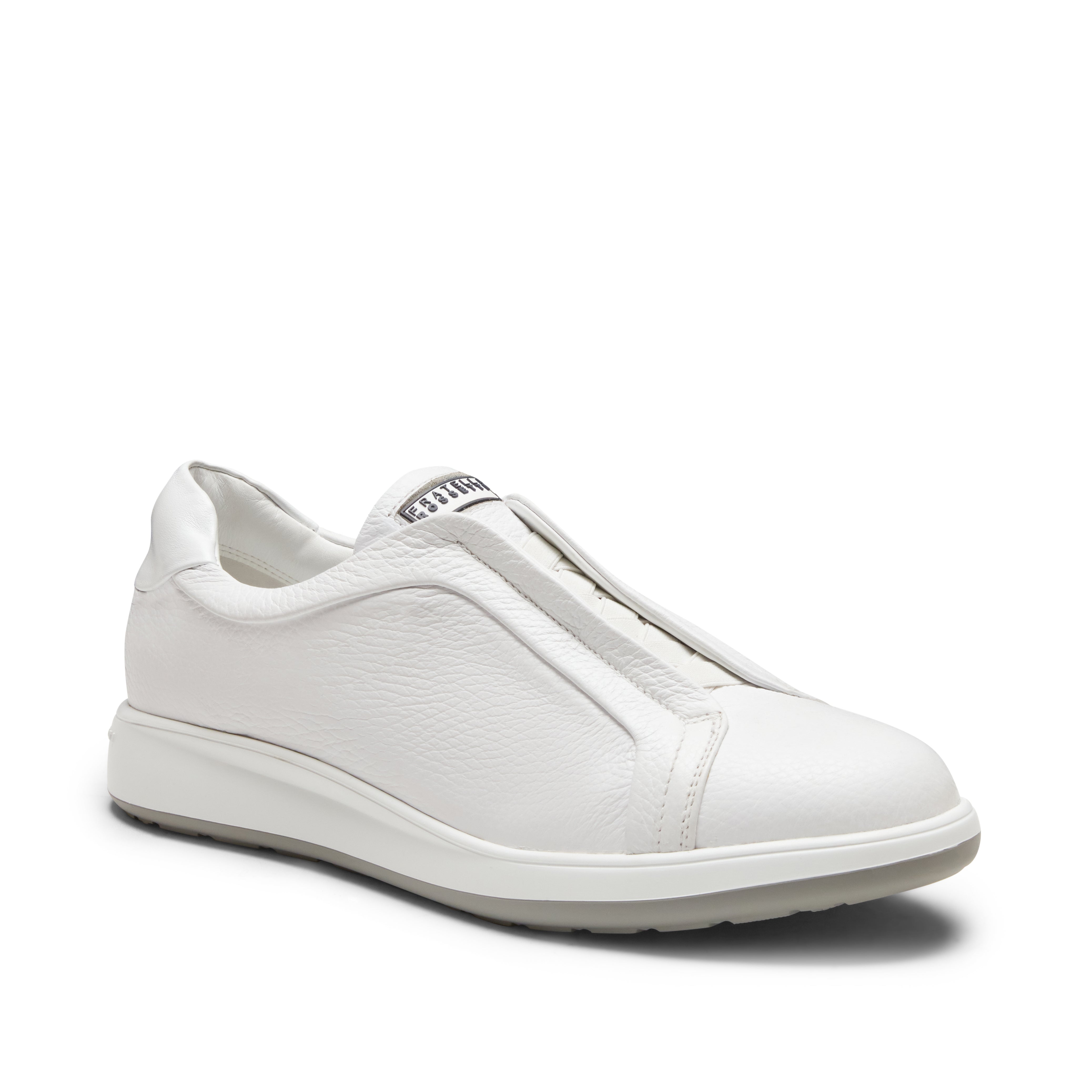 F.lli Rossetti 47115 Sneaker Uomo Bianco Pelle Elastici