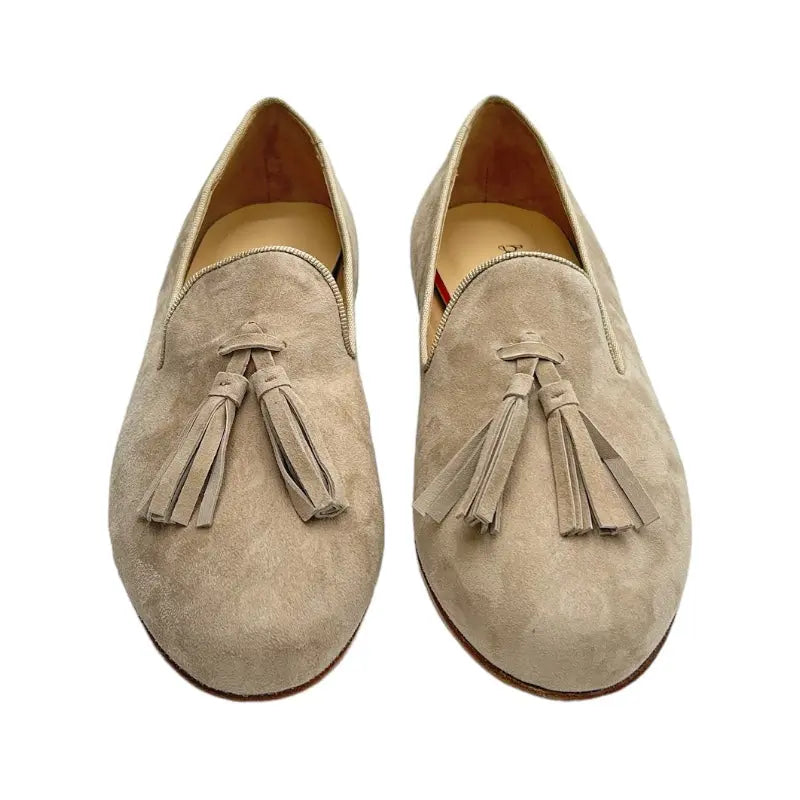 Sandro Barbera AC24 Fumo Mocassino Donna Beige Tacco 20