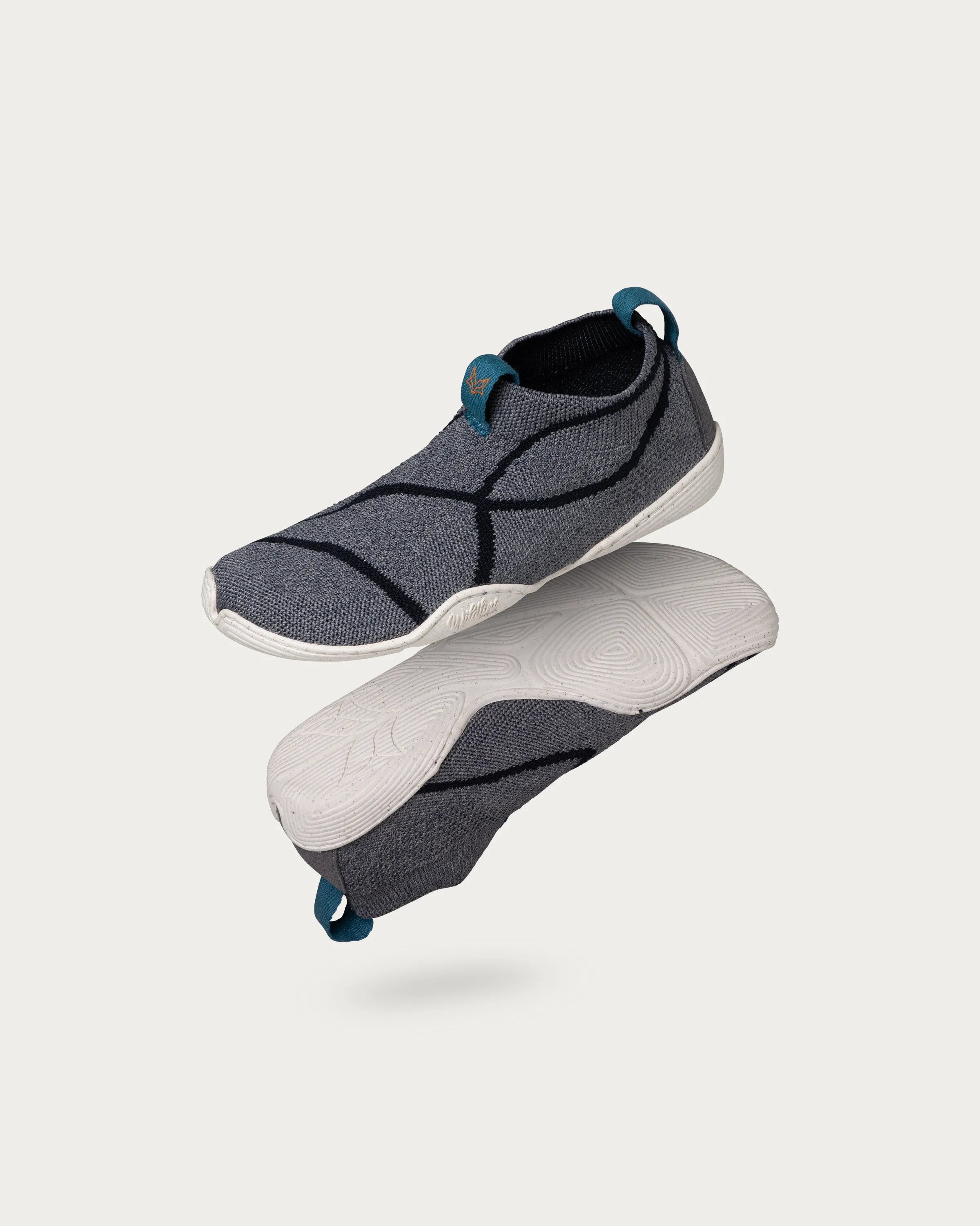 Wildling Shoes Rosci scarpe bambini grigie senza lacci