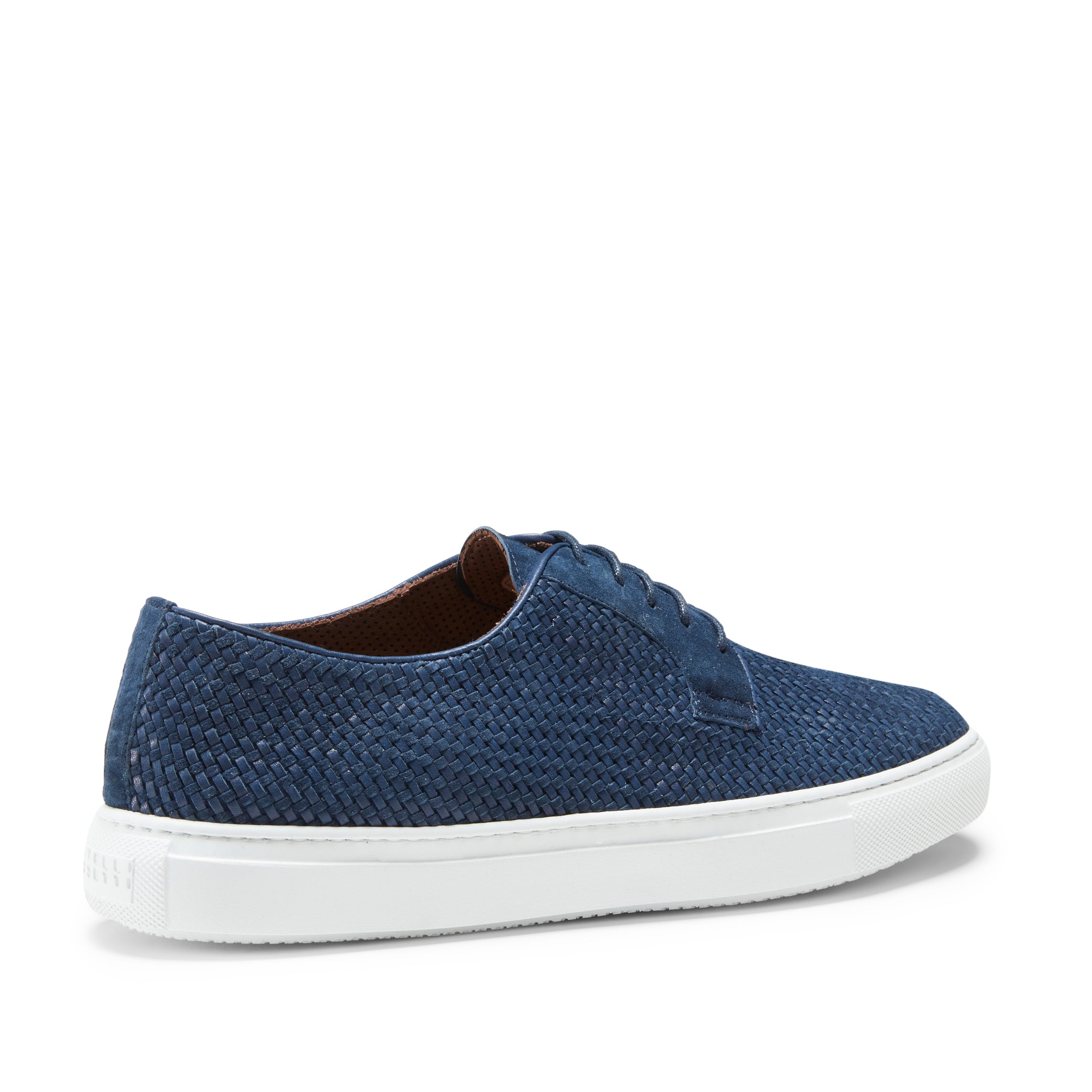 F.lli Rossetti Sneaker 46727 Suede Oltremare Uomo Intrecciata