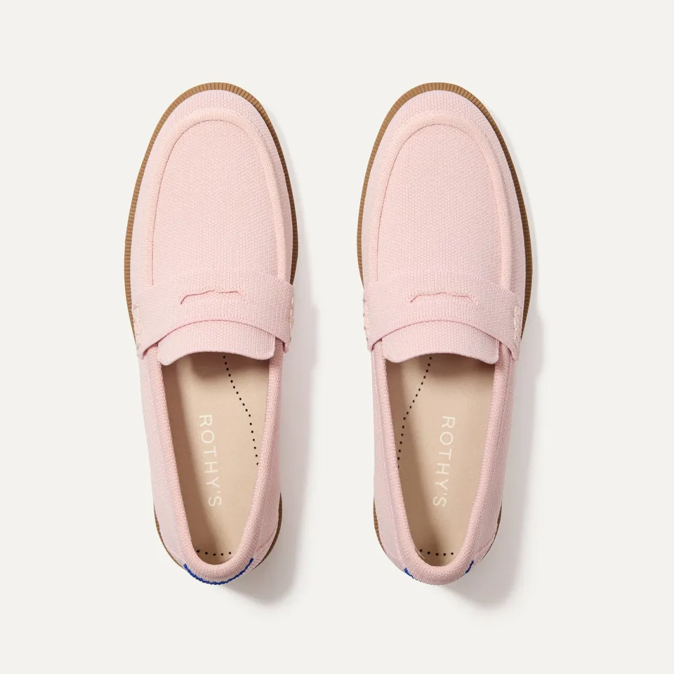 Rothy's The Penny Loafer mocassini donna Light Pink rosa chiaro