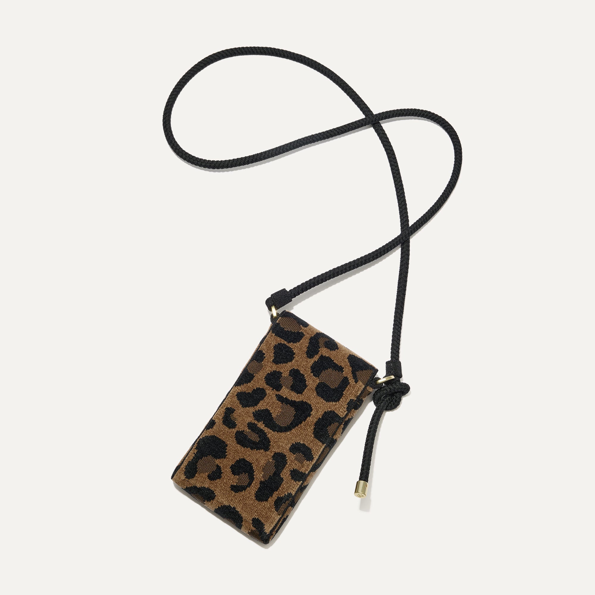 Rothy's The Phone Crossbody borsa a tracolla ReVelvet Cat leopardata