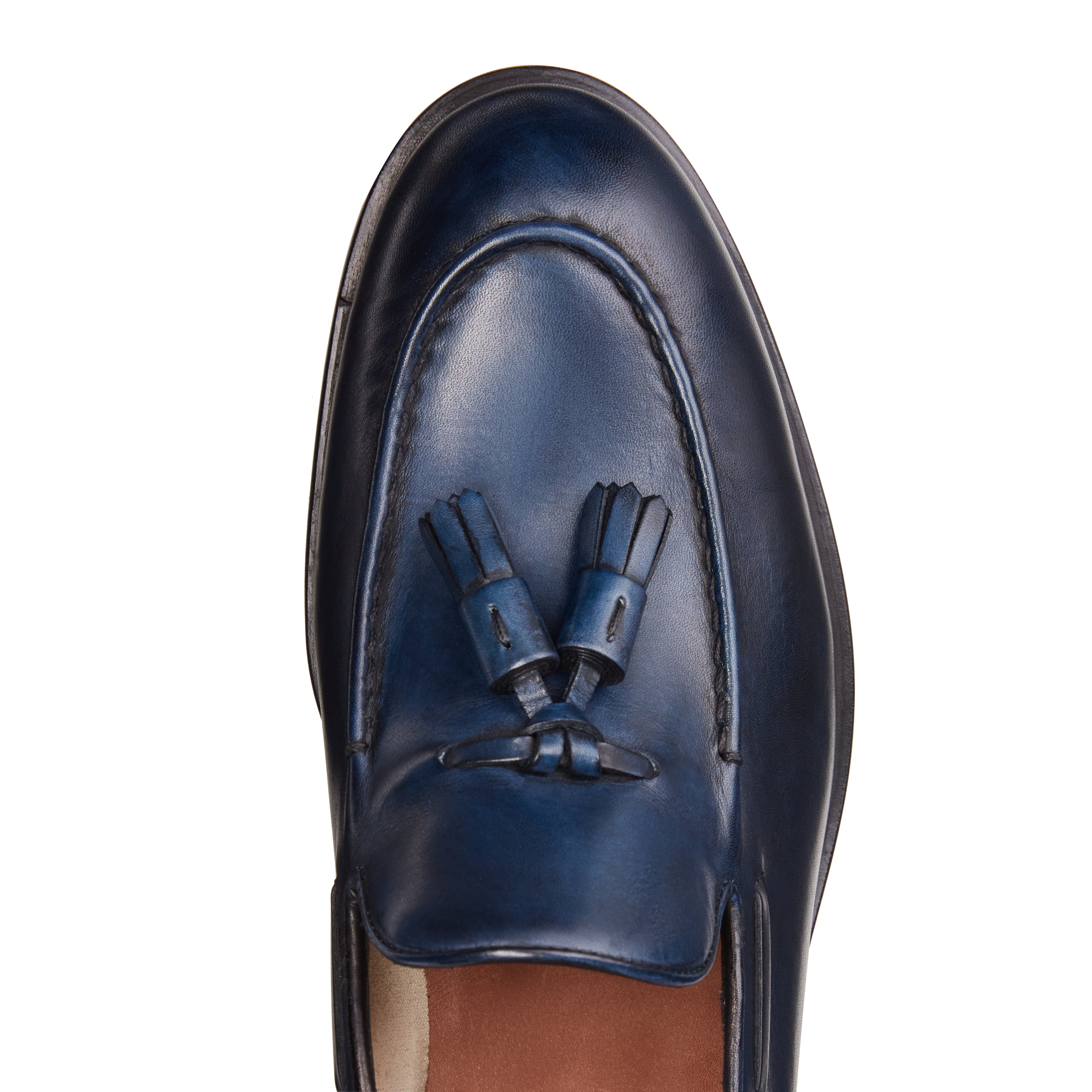 F.lli Rossetti Brera 12745 mocassino pelle blu marine