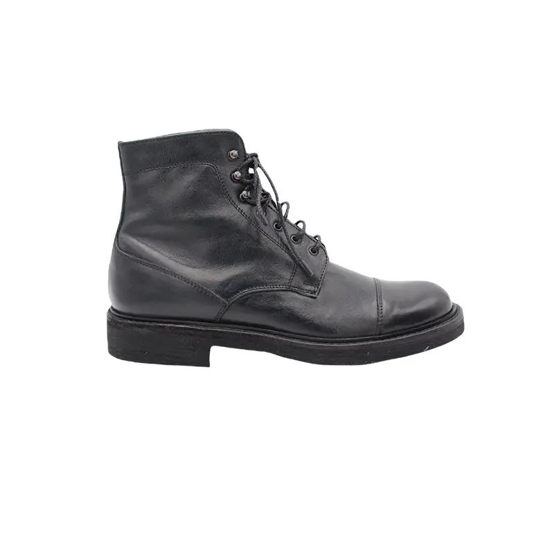 Sandro Barbera 629 Chelsea Boots Uomo Nero Pelle