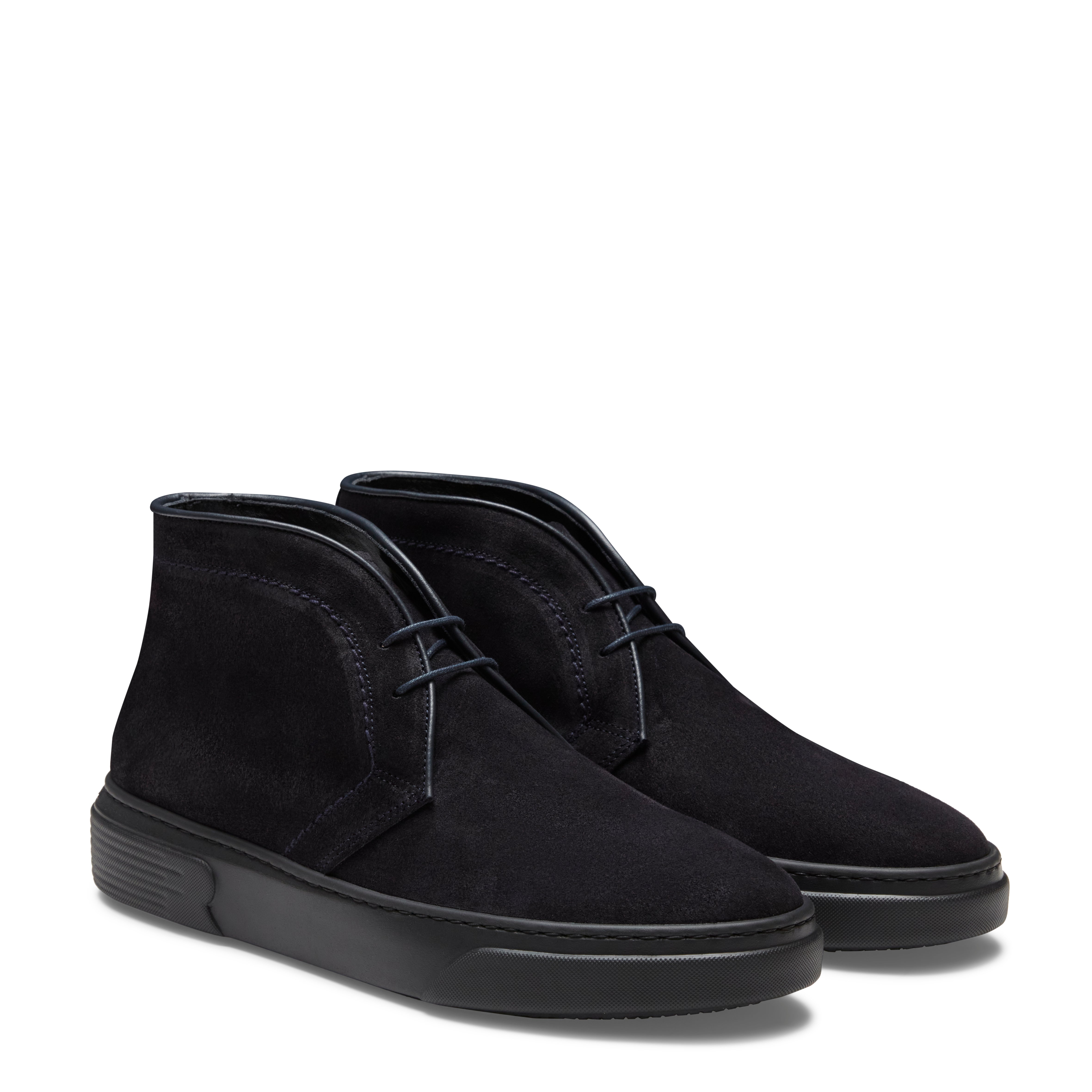 F.lli Rossetti Desert Boot 47055 scarpe uomo blu marine suede