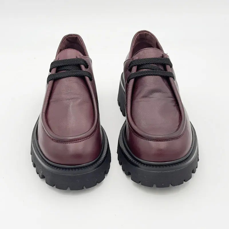 Sandro Barbera Stringate Uomo 200N scarpa bordeaux pelle anticata
