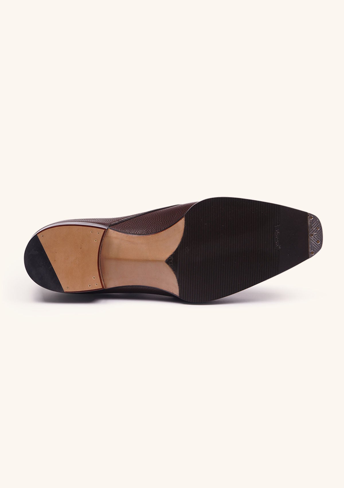 Stefano Bemer T2306F monk doppia fibbia marrone pelle