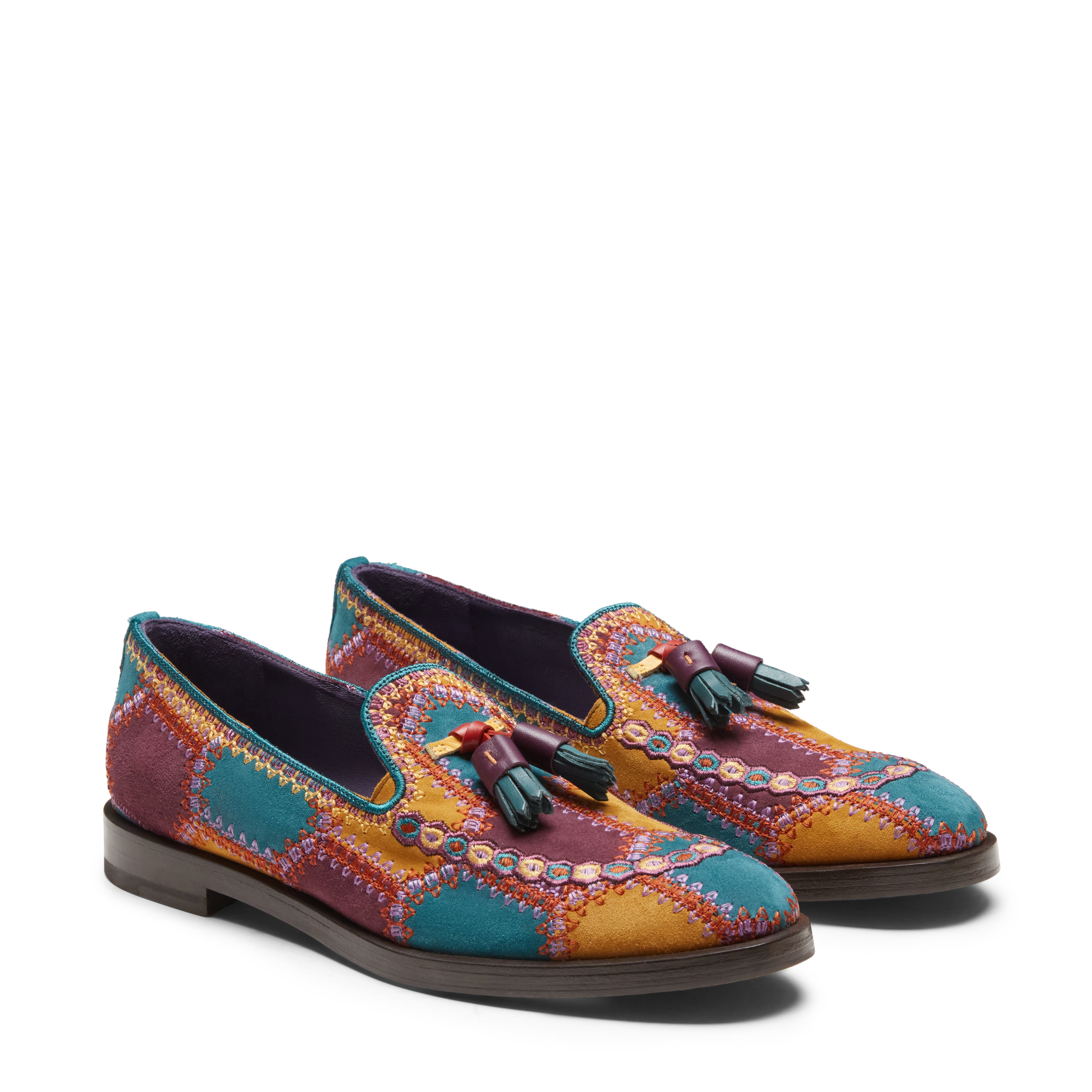 F.lli Rossetti Brera 68125 mocassino suede senape
