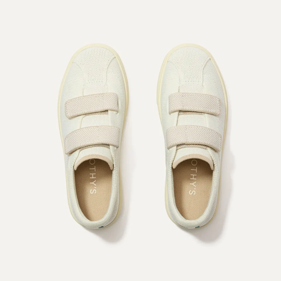 Rothy's The Kids Strap Sneaker sneakers bimba Vanilla Ice velcro