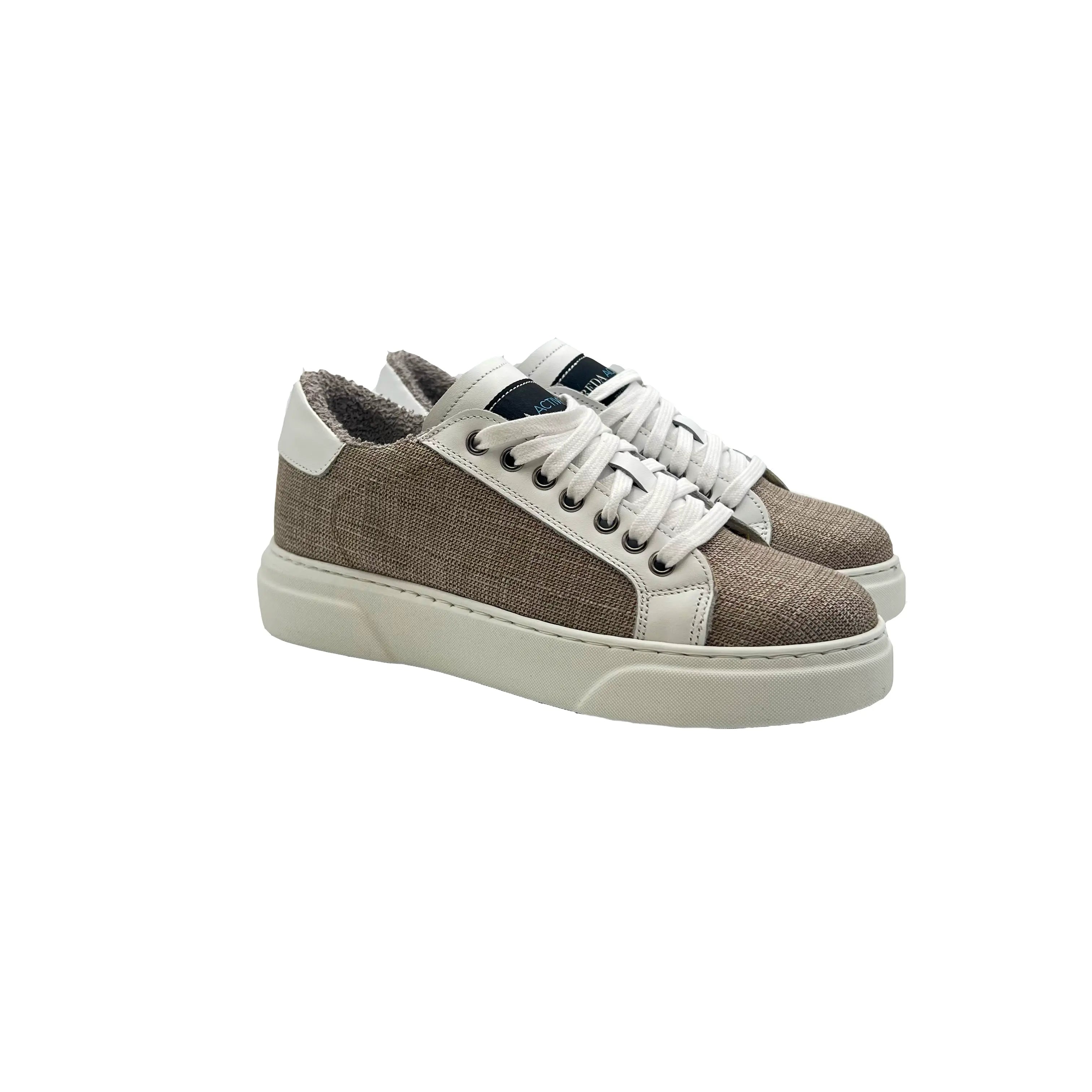 Sandro Barbera Wooly Jumper Sable sneaker lana merino