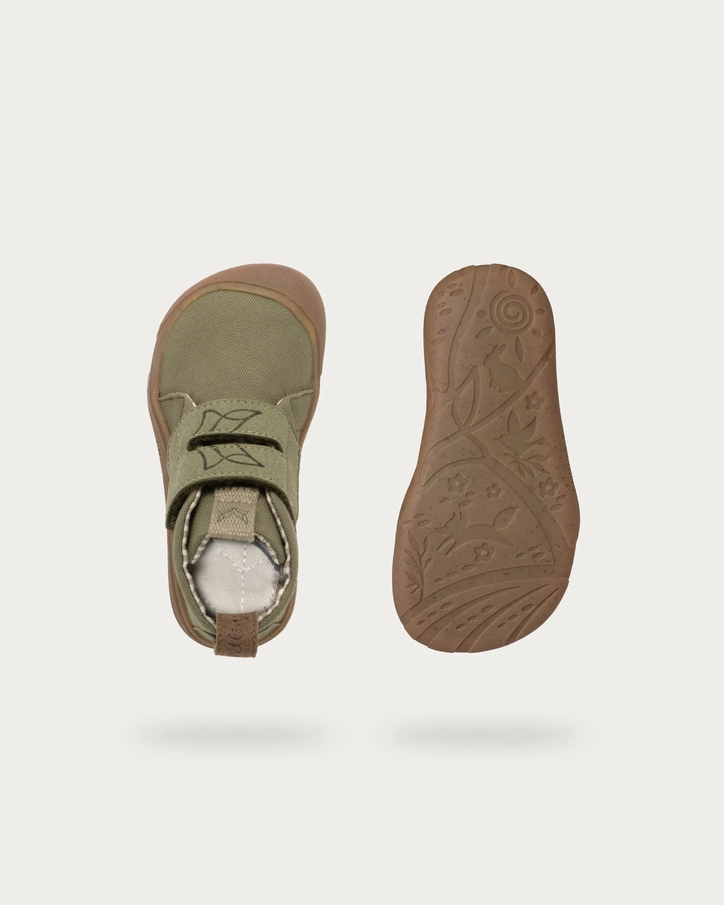 Wildling Robulo Khaki scarpa bimbo cotone verde