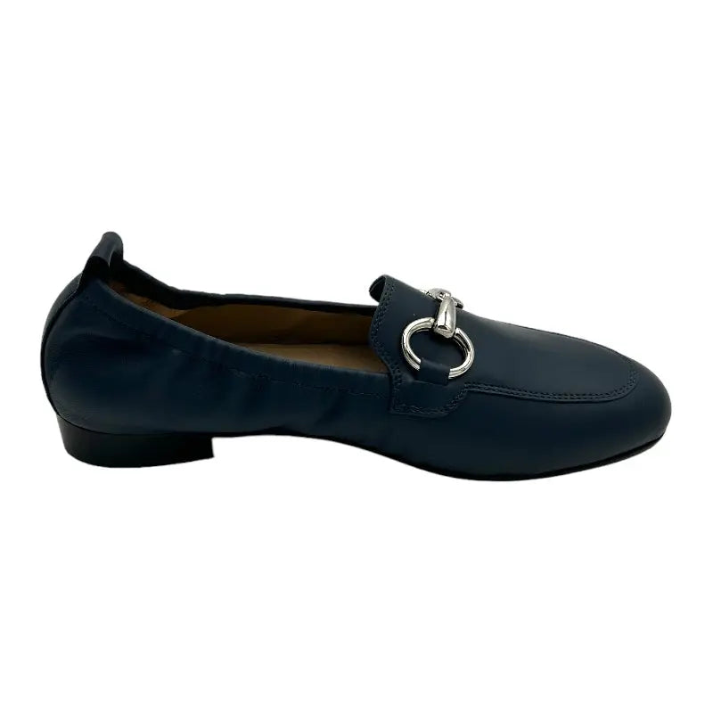 Sandro Barbera 4003 Mocassino Donna Blu Nappa Morsetto