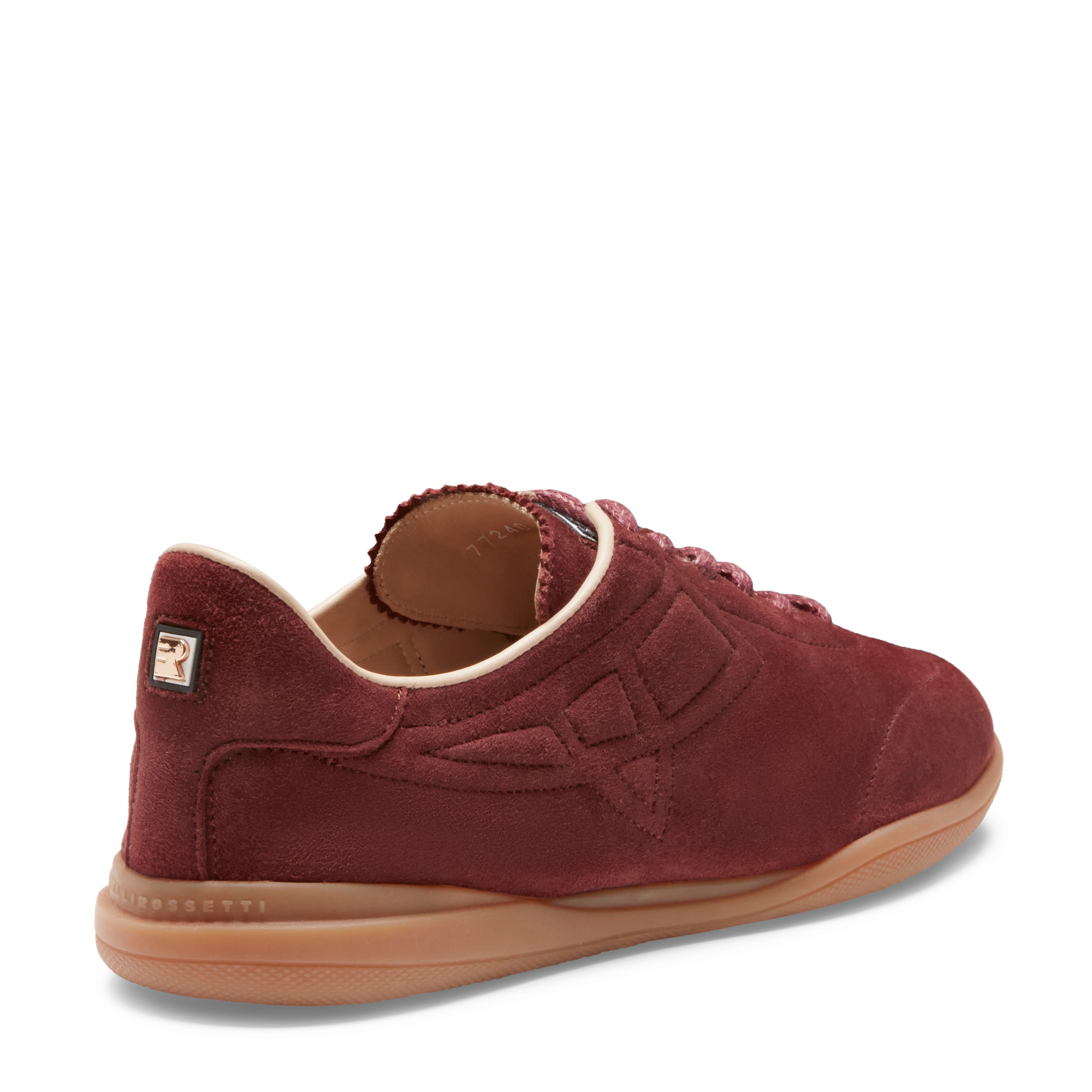 F.lli Rossetti Kyoto 77240 sneakers donna bordeaux camoscio