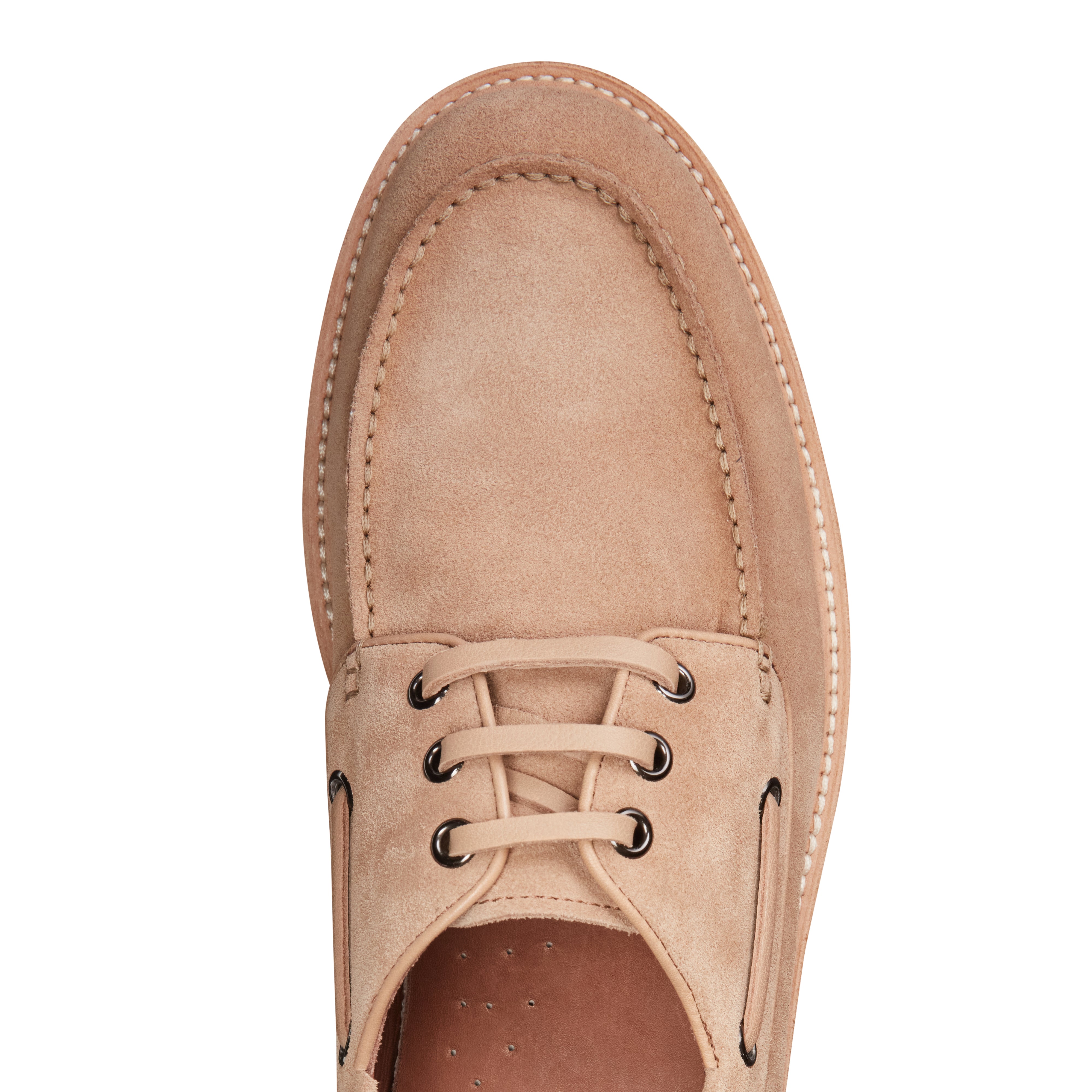 F.lli Rossetti 47424 Mocassino Donna Beige Suede Suola Extralight