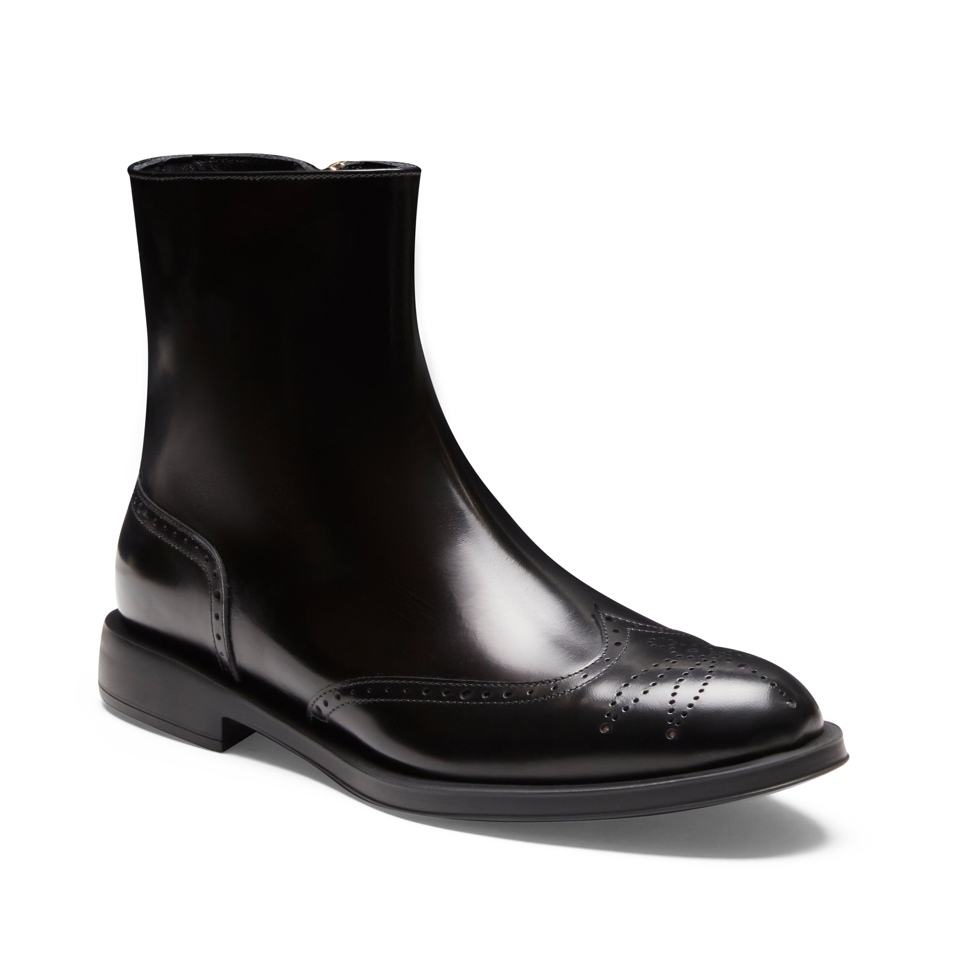 F.lli Rossetti 77292 Stivaletto Brogue Donna Nero Pelle