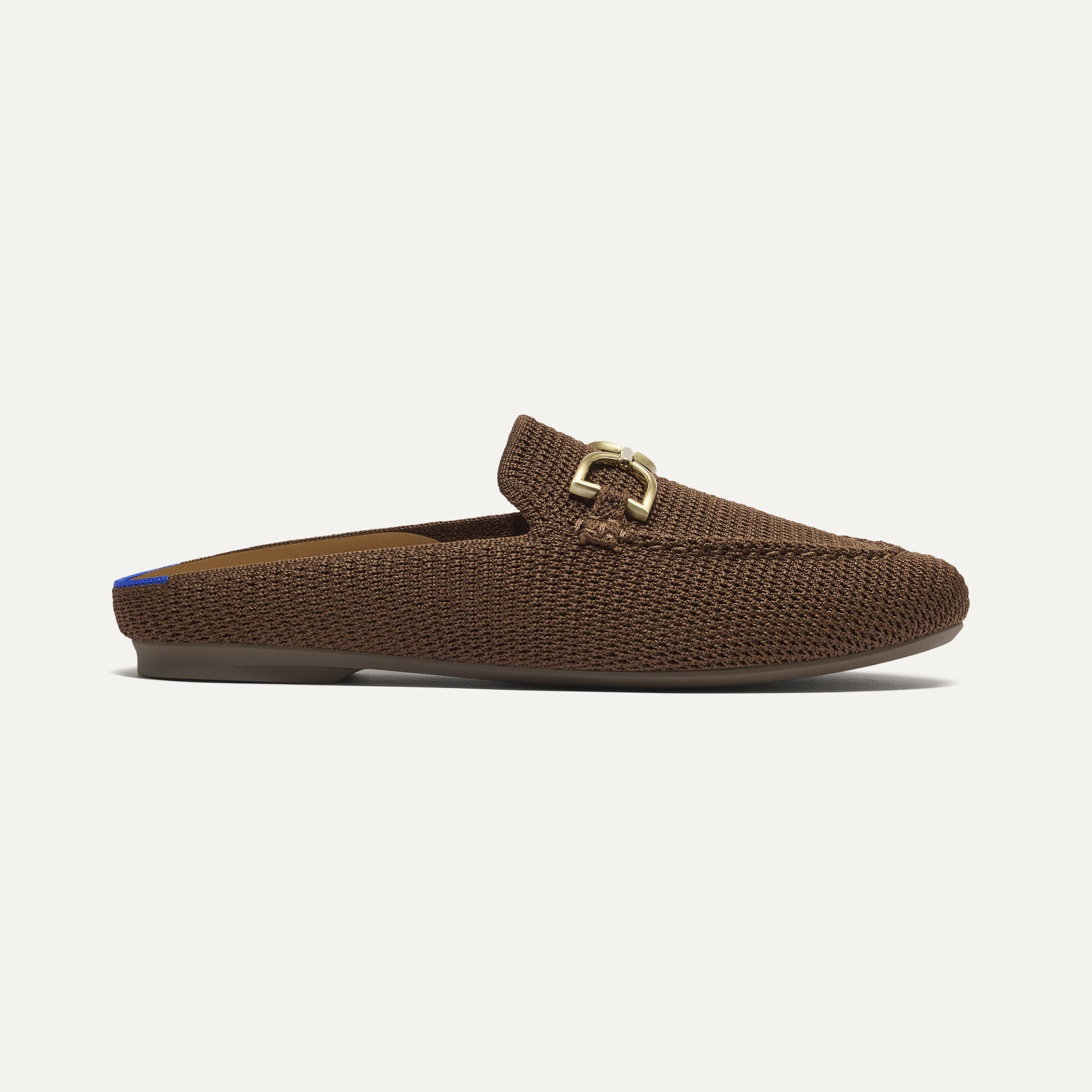 Rothy's The Double Bit Loafer Mule mocassini cannella rafia