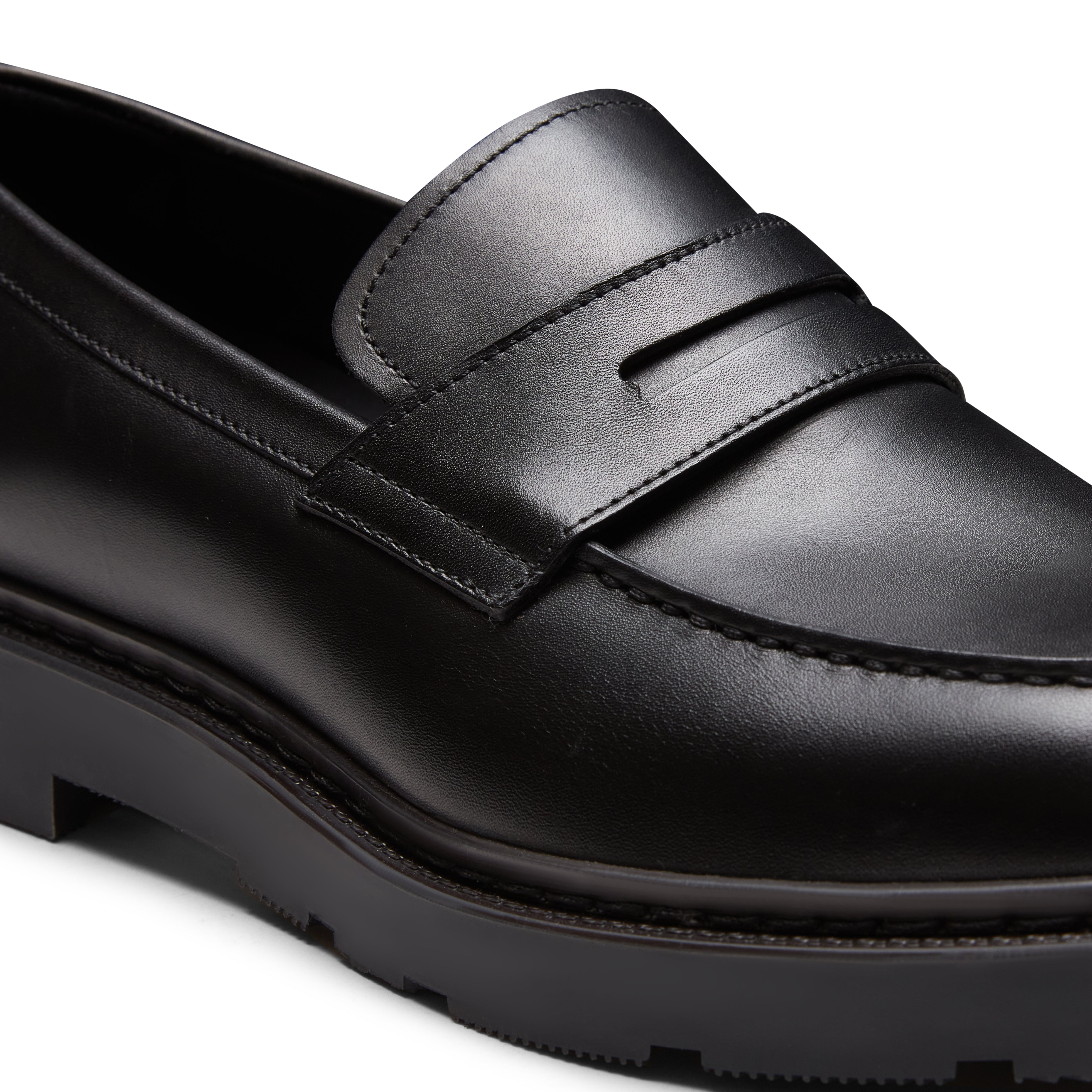 F.lli Rossetti 47208 Mocassino Pelle Nero Classico Uomo
