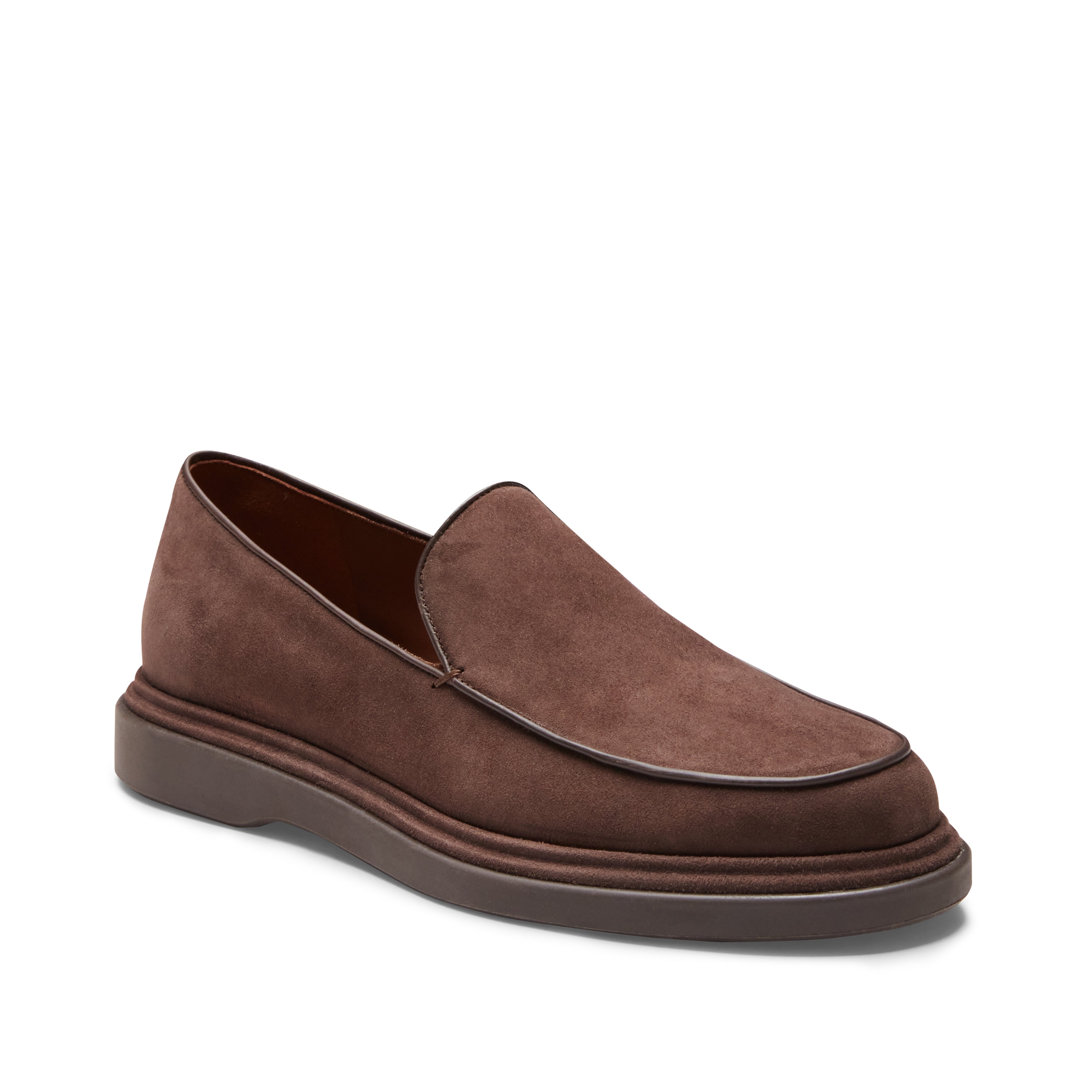 F.lli Rossetti 14894 mocassino uomo ebano suede
