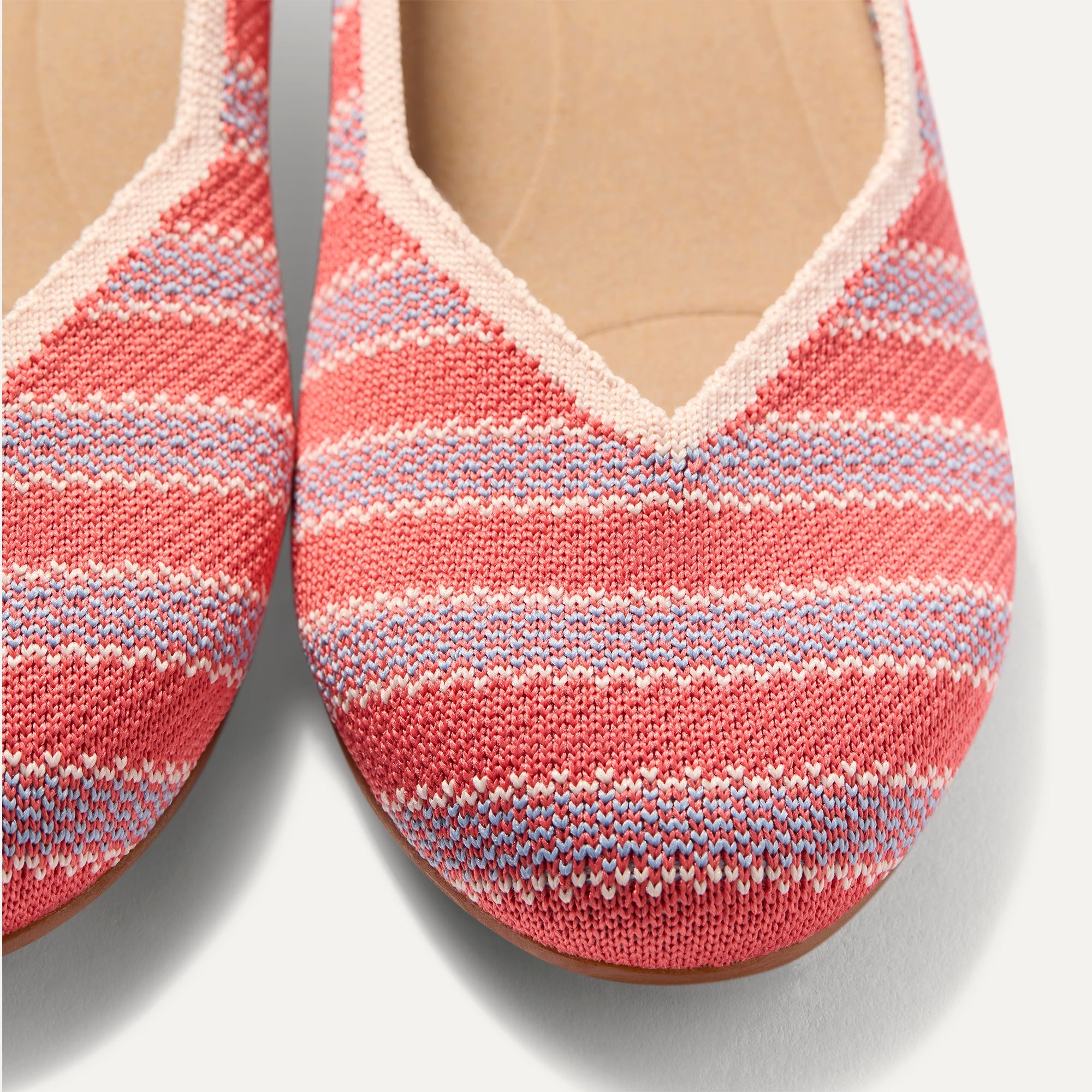Rothy's The Daily Flat ballerine Sunkiss Stripe maglia