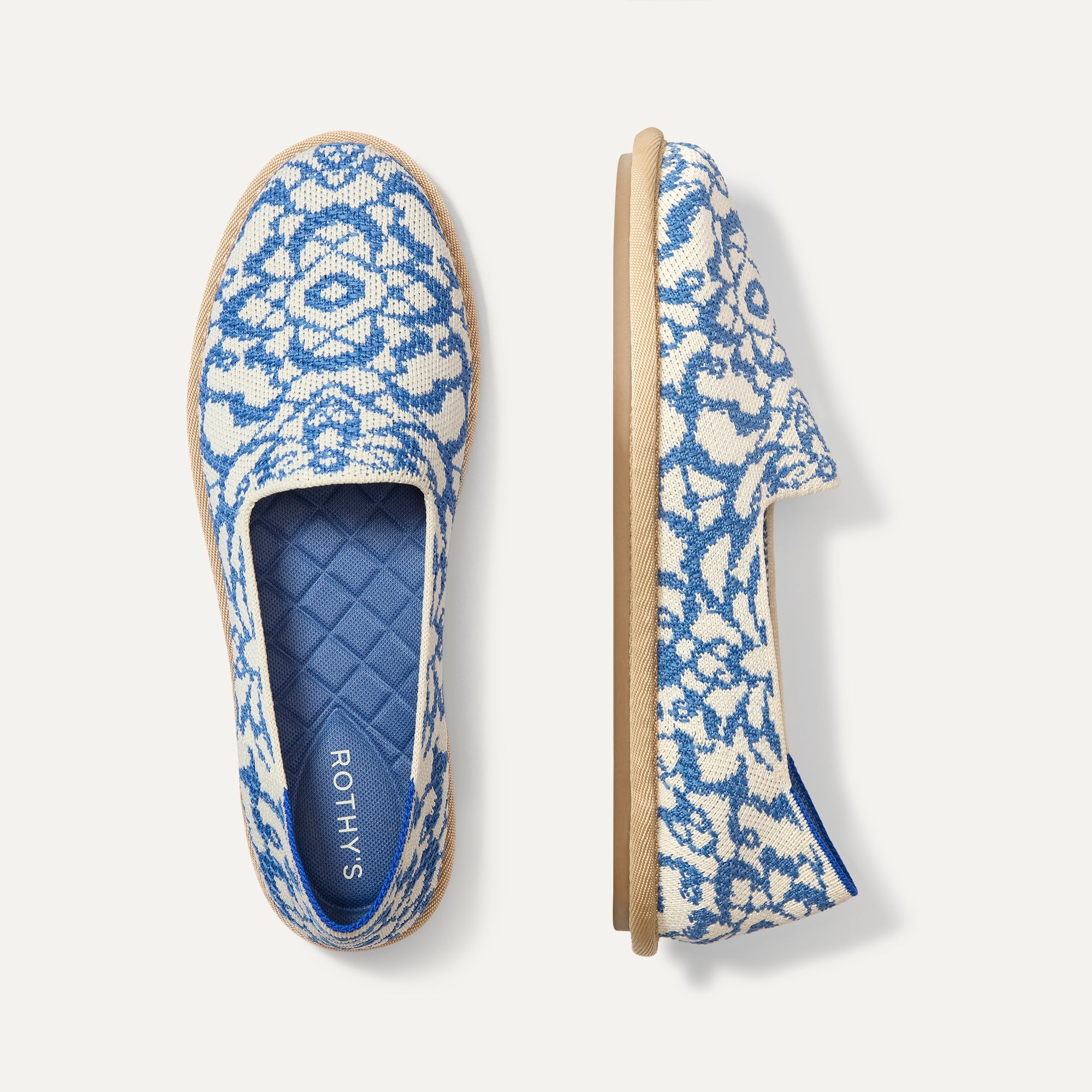 Rothy's The Cruiser Loafer mocassini Marine Bloom floreali
