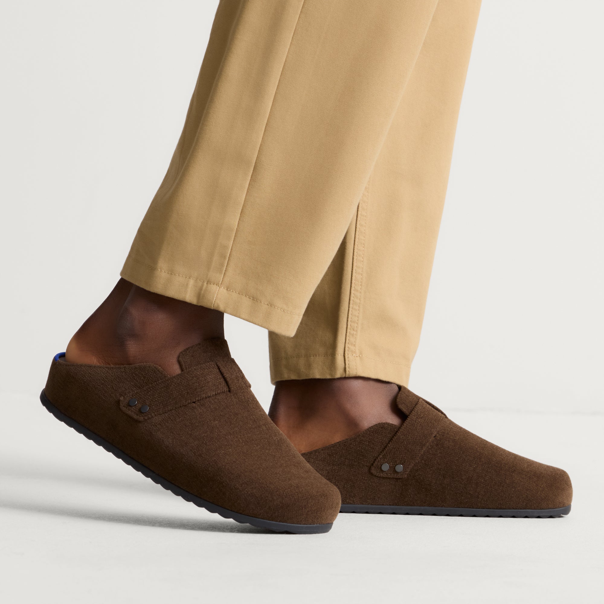 Rothy's The Men's Clog zoccoli Bistro marrone scuro