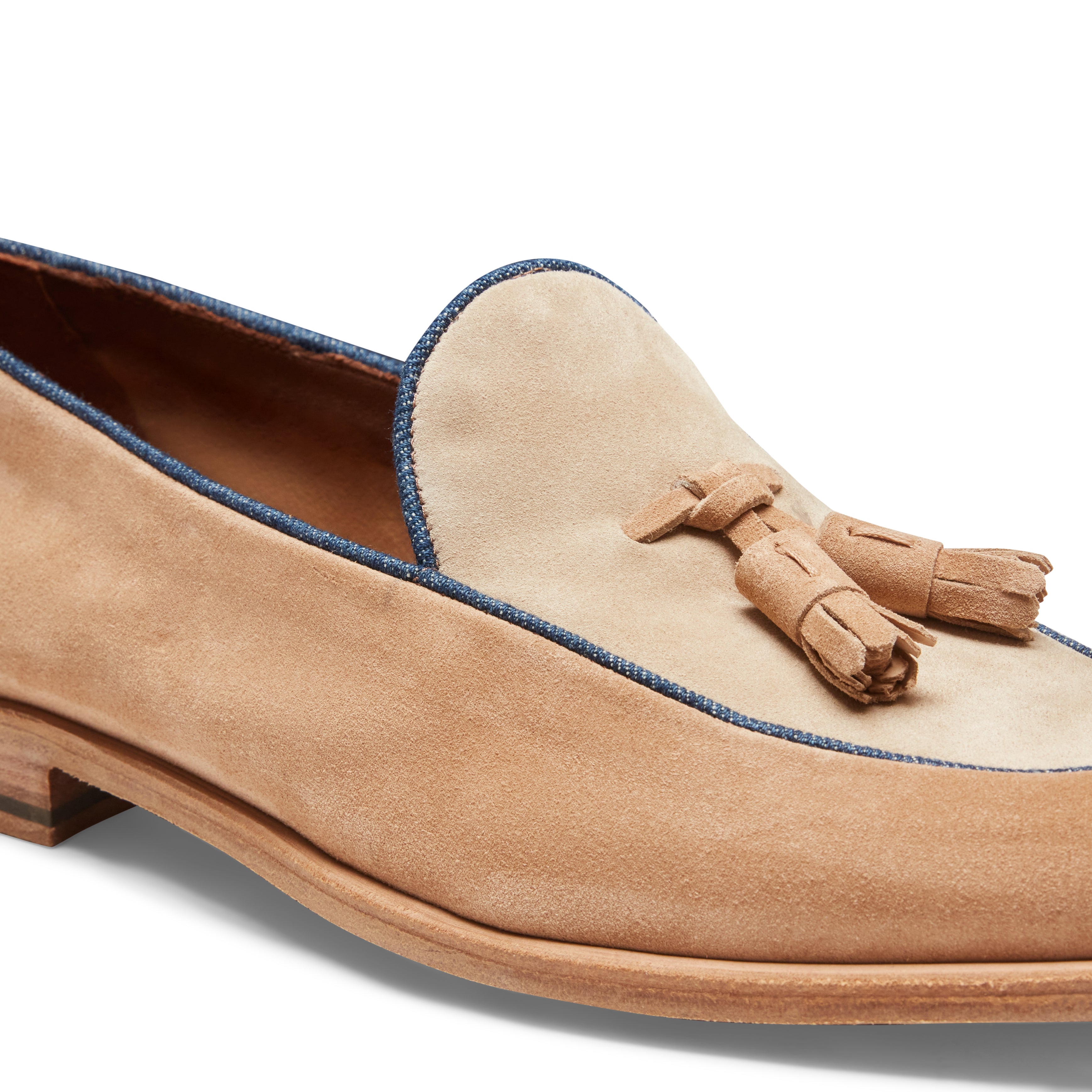 F.lli Rossetti Brera 15175 mocassino beige camoscio