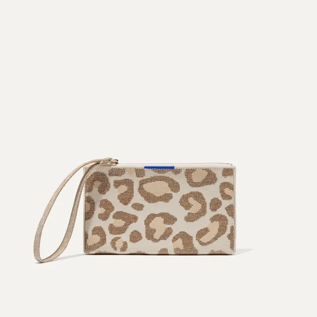 Rothy's The Wallet Wristlet pochette Black Portobello