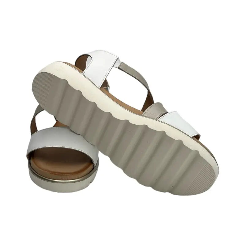 Sandro Barbera 1000 Sandali Donna Pelle Bianco Perlato 38