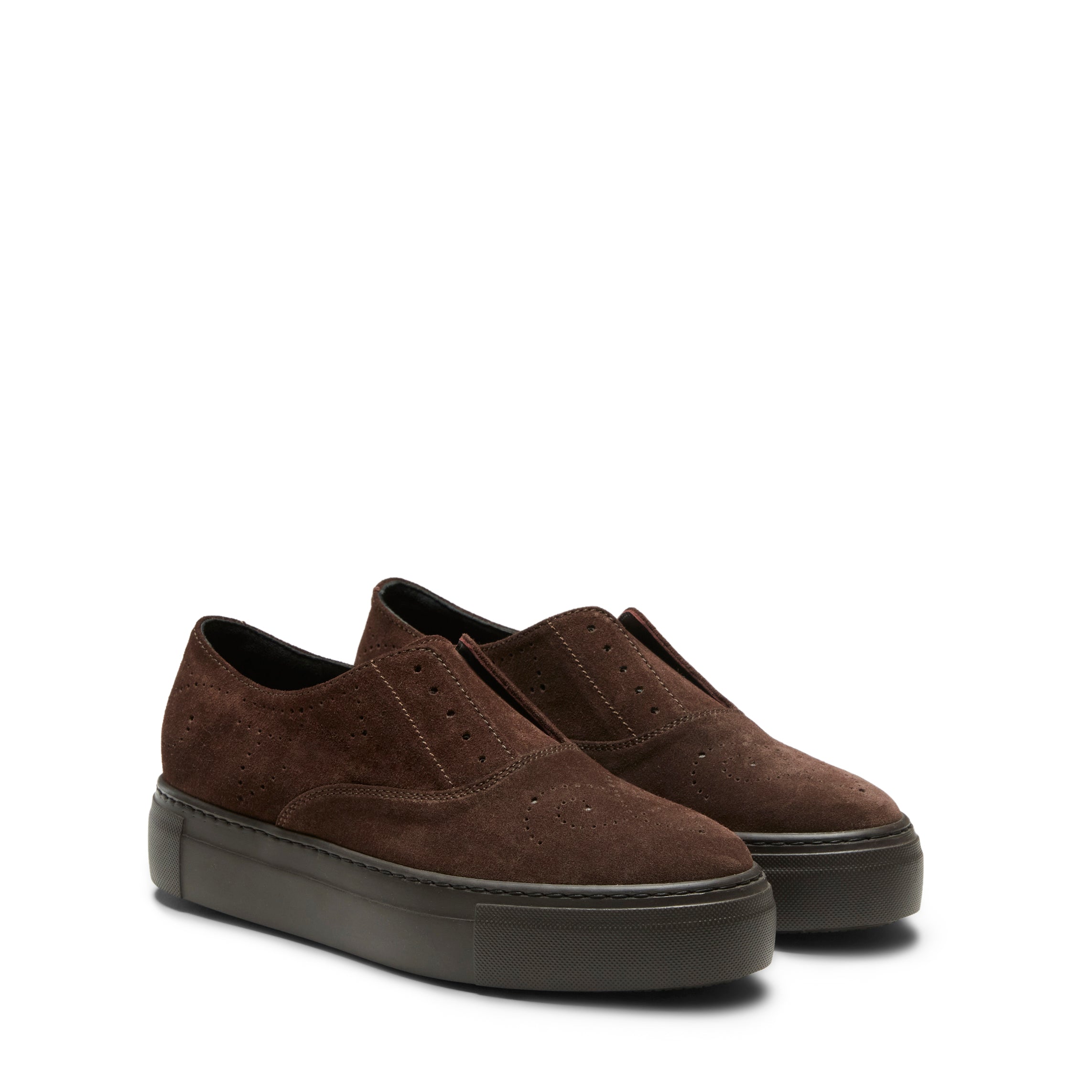 F.lli Rossetti Hobo Sport Sneaker Cacao Suede Donna