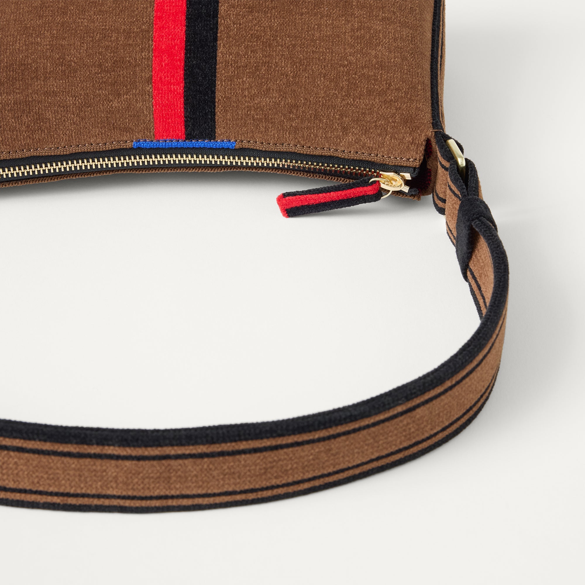 Rothy's The Casual Crossbody tracolla Cinnamon Stripe revelvet
