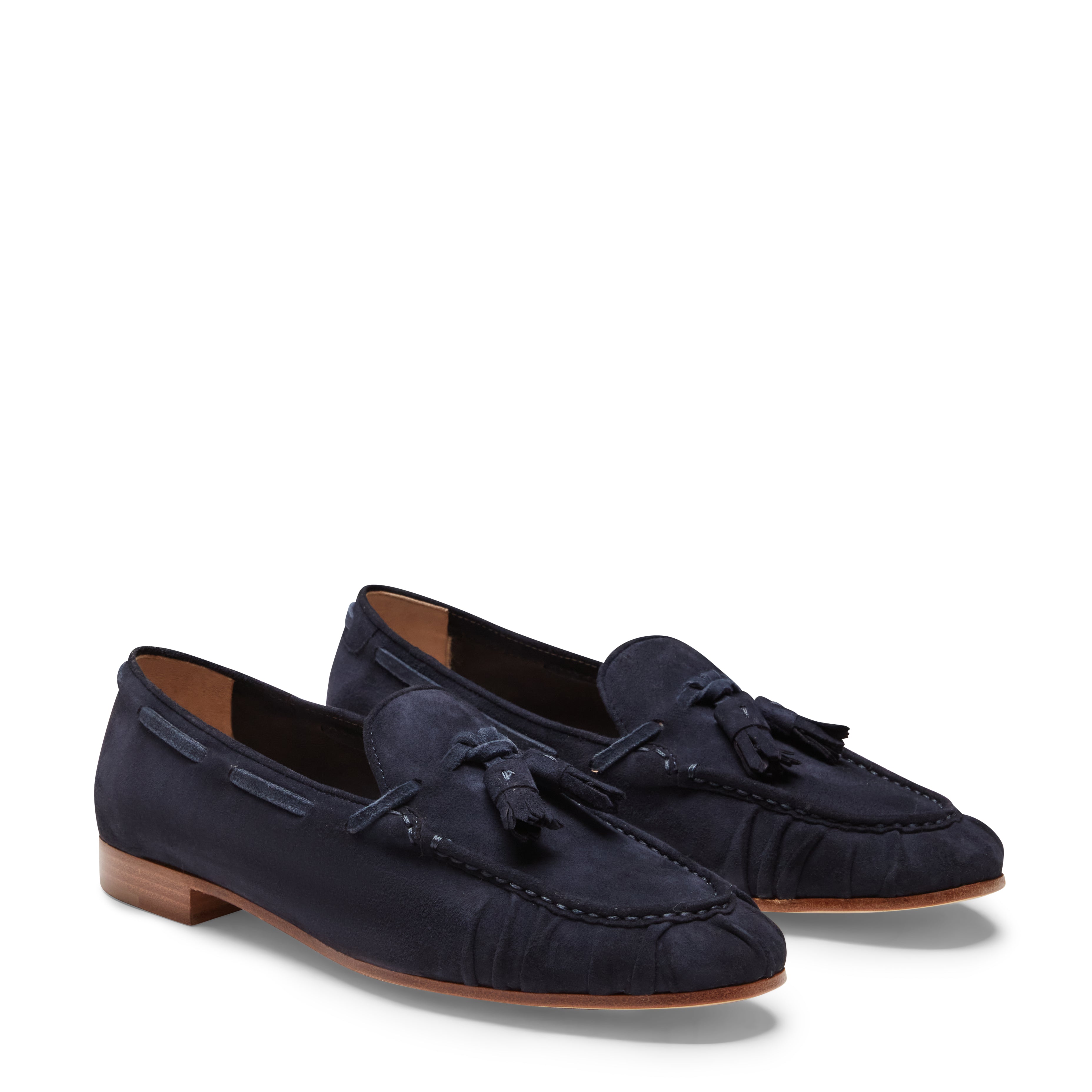 F.lli Rossetti Brera 68243 Mocassino Suede Donna Navy leggero
