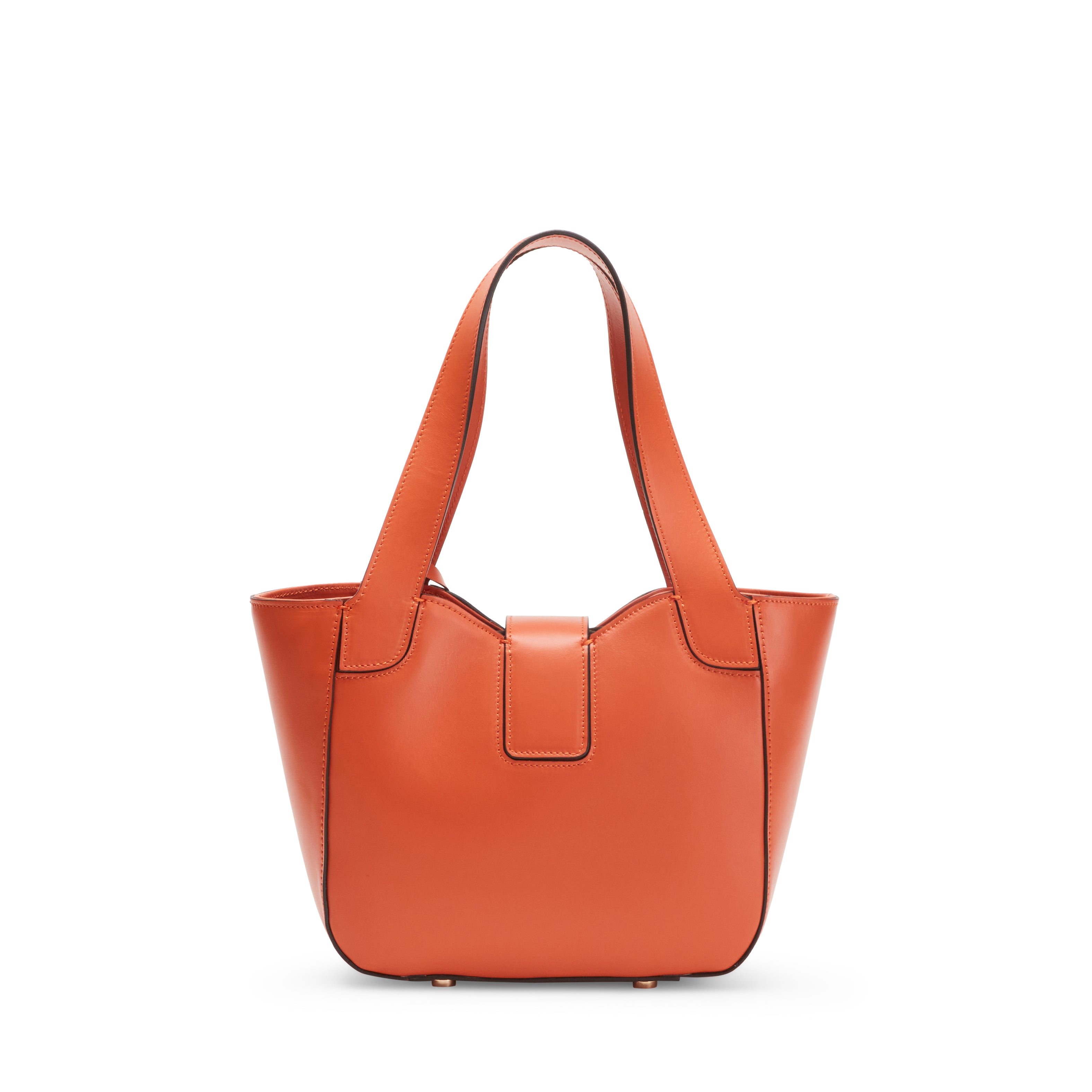F.lli Rossetti Lisetta Tote Piccola Borsa Mandarino Pelle