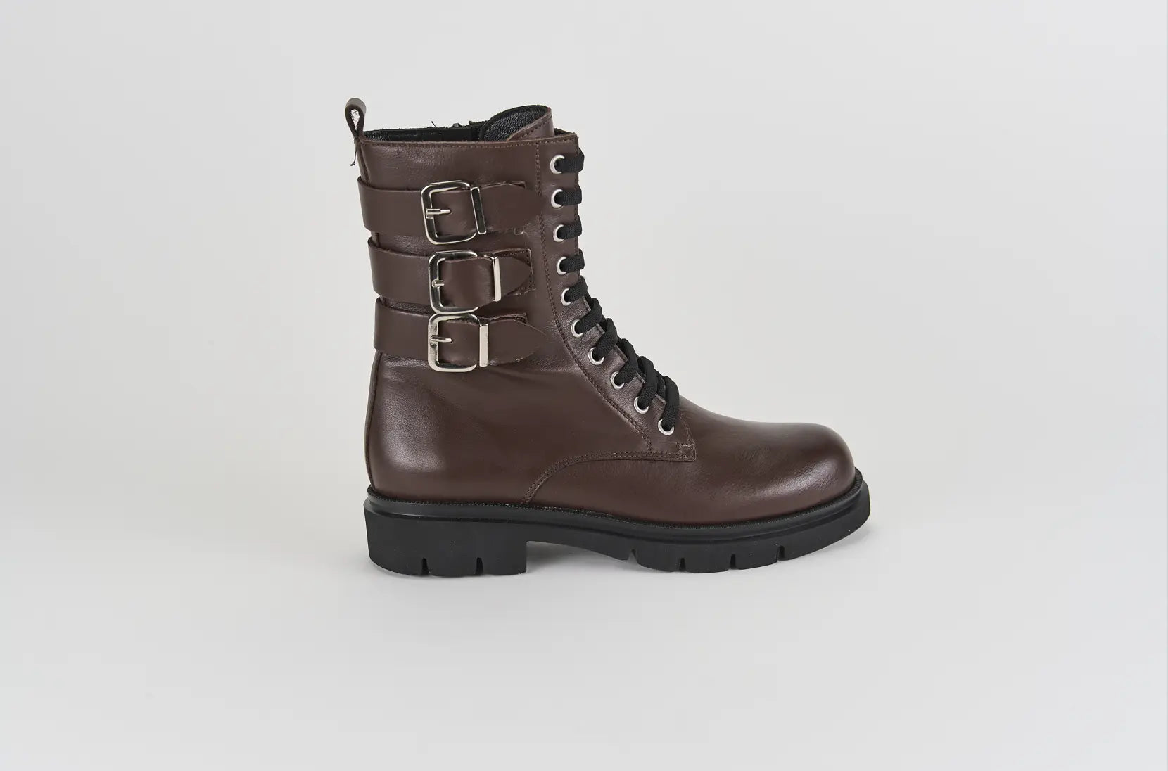 Sandro Barbera Beta 07 Moro stivaletto biker pelle