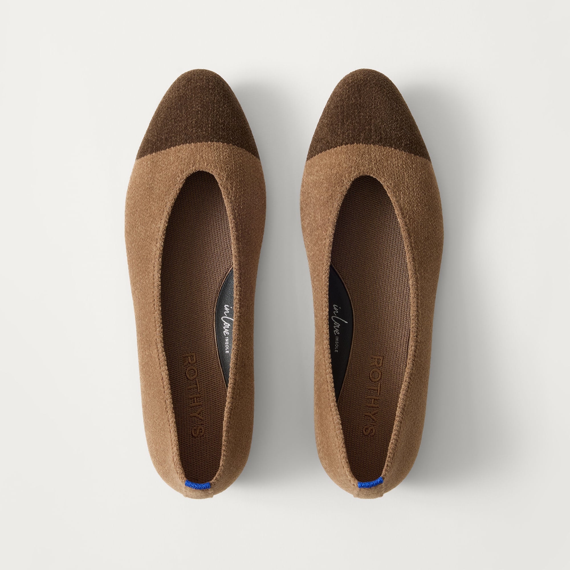 Rothy's Almond Ballet ballerine nere punta mandorla