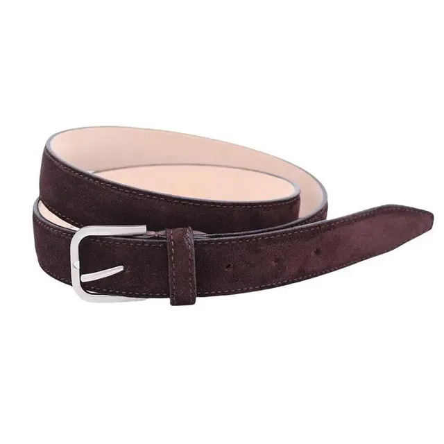Sandro Barbera Cinture Cintura Camoscio Cacao 3 cm
