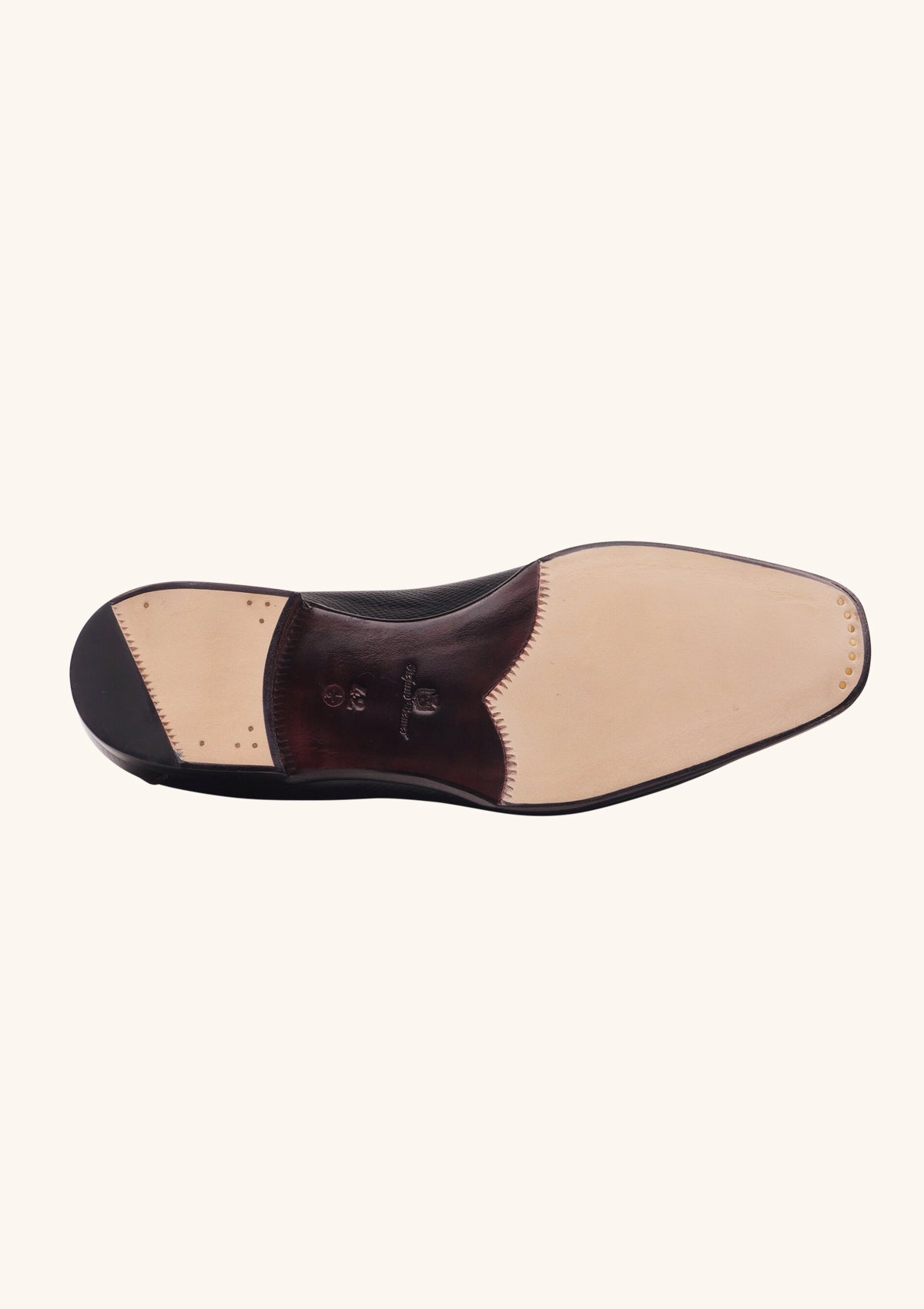 Stefano Bemer Loafers C1330 mocassini penny neri 42